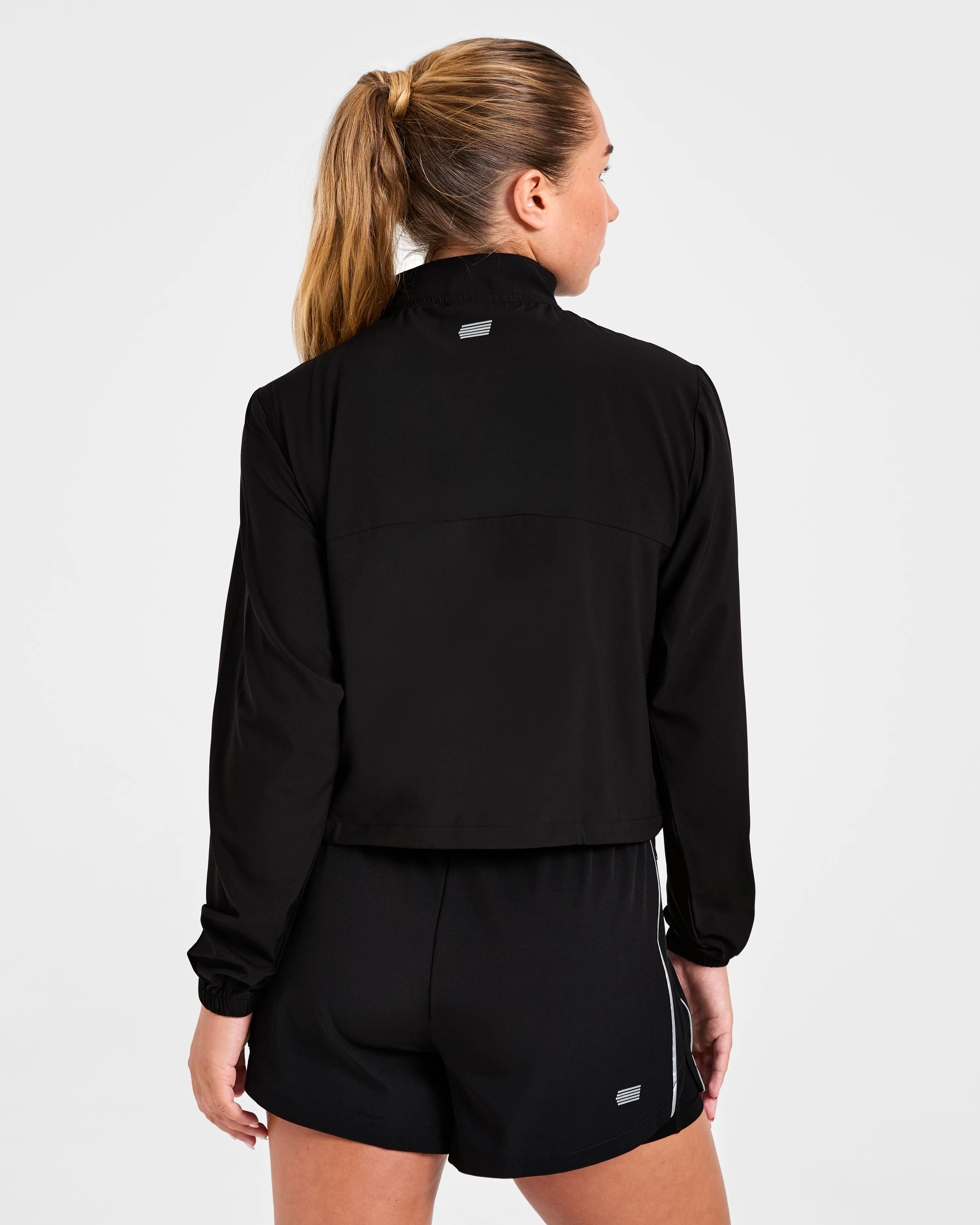Run 1/2 Zip Jacket - Black sold by AYBL product image thumbnail 2