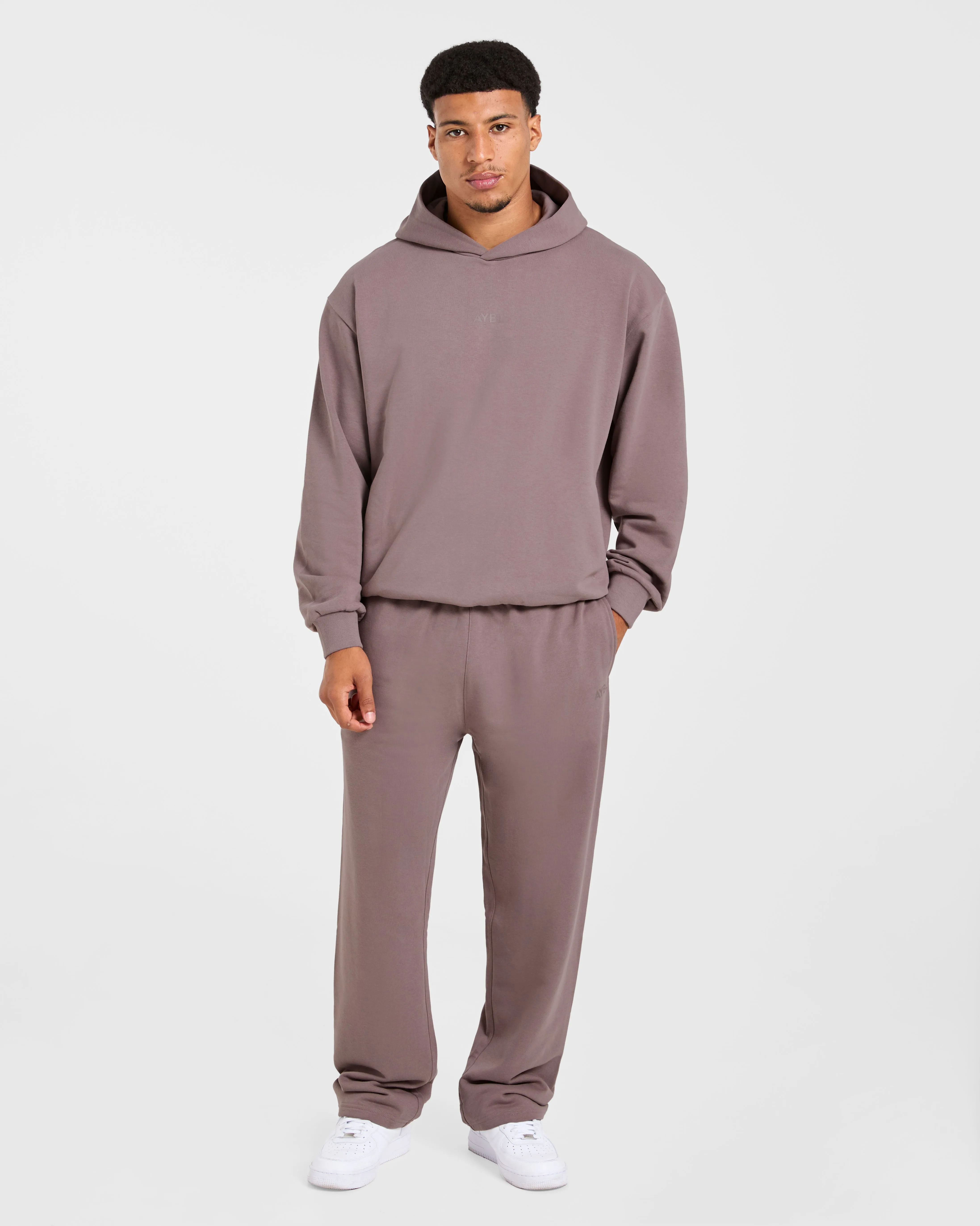 Craft Oversized Straight Leg Joggers - Muted Plum sold by AYBL product image thumbnail 3
