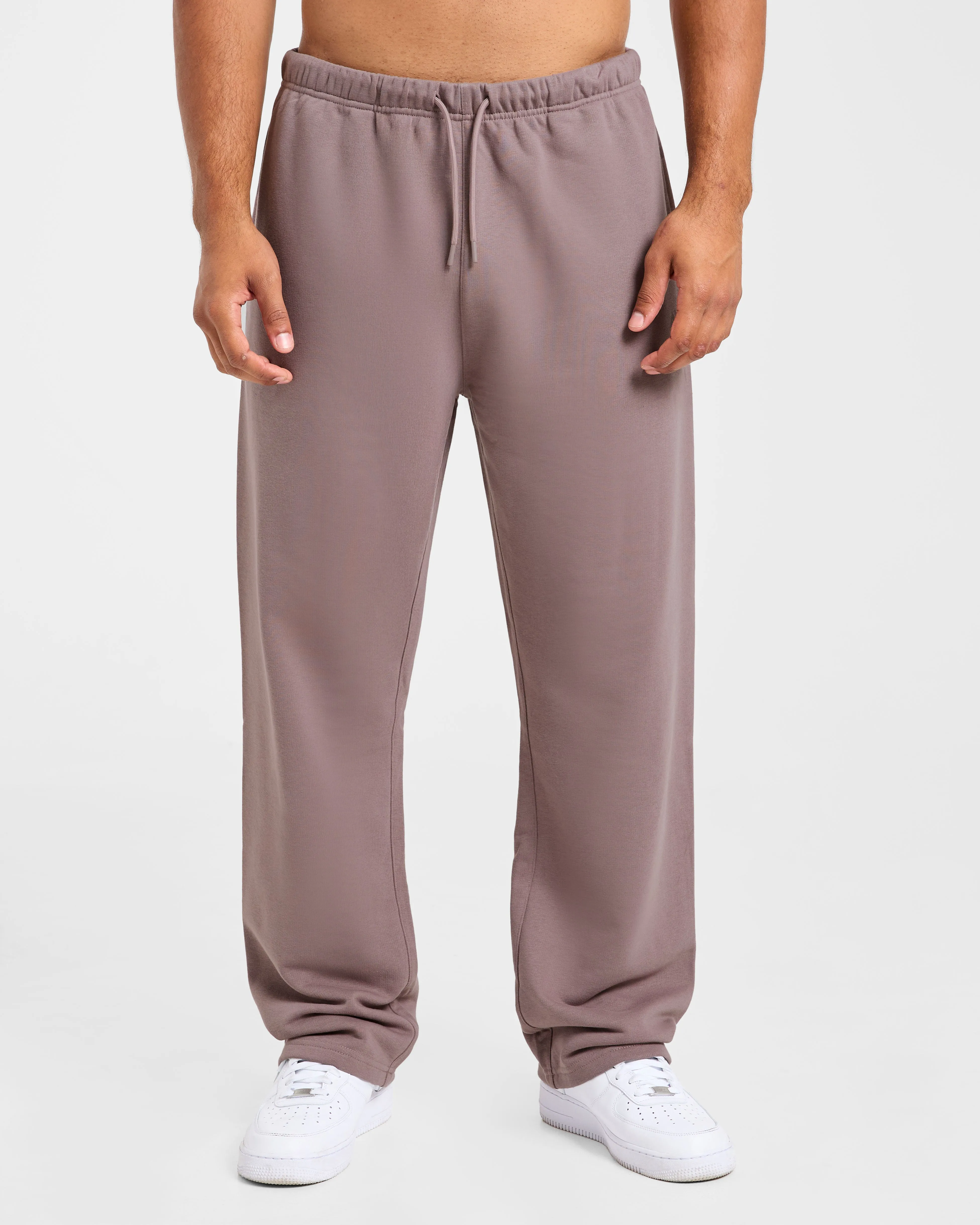 Craft Oversized Straight Leg Joggers - Muted Plum sold by AYBL
