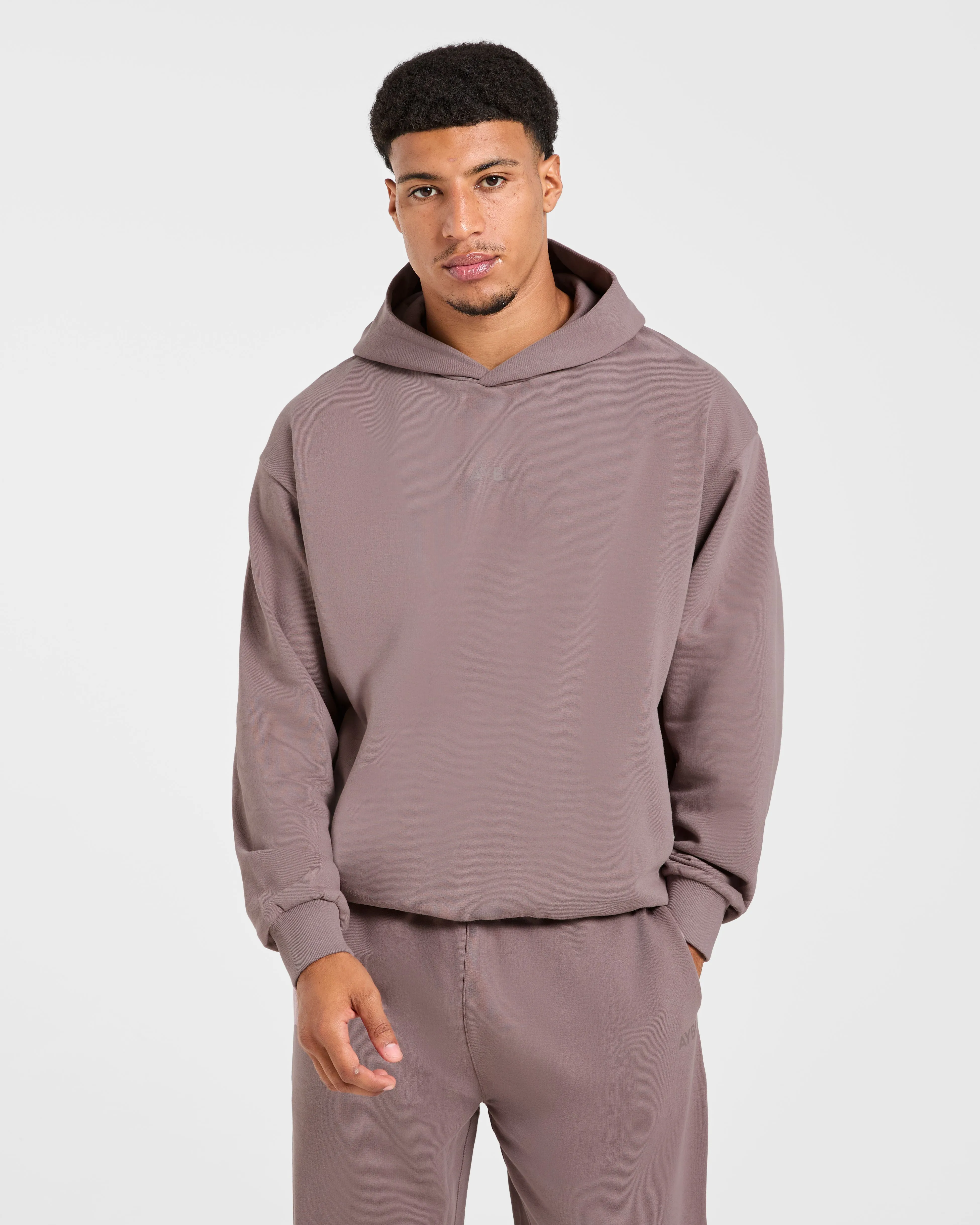 Craft Oversized Hoodie - Muted Plum sold by AYBL