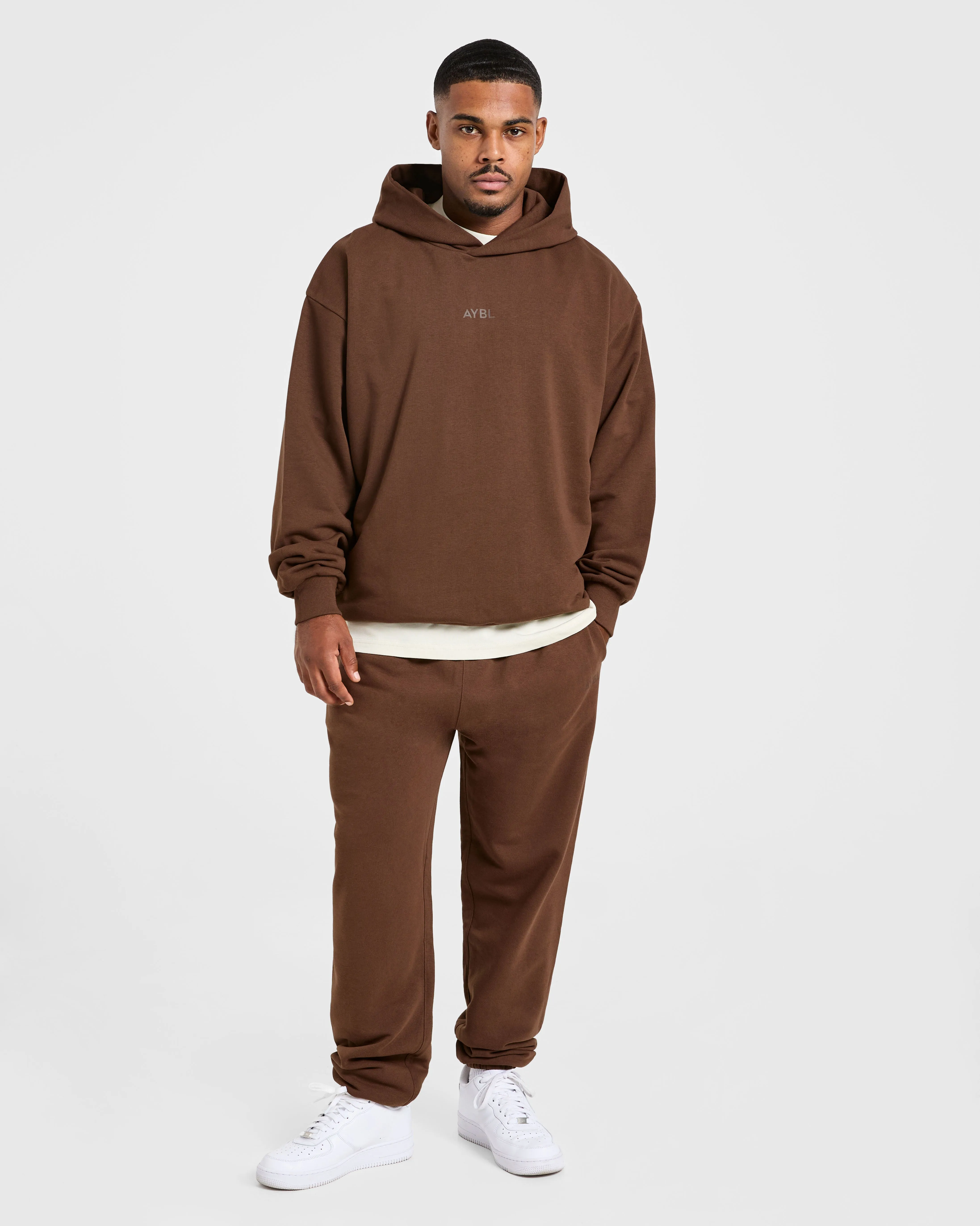 Craft Oversized Hoodie - Brown sold by AYBL product image thumbnail 3