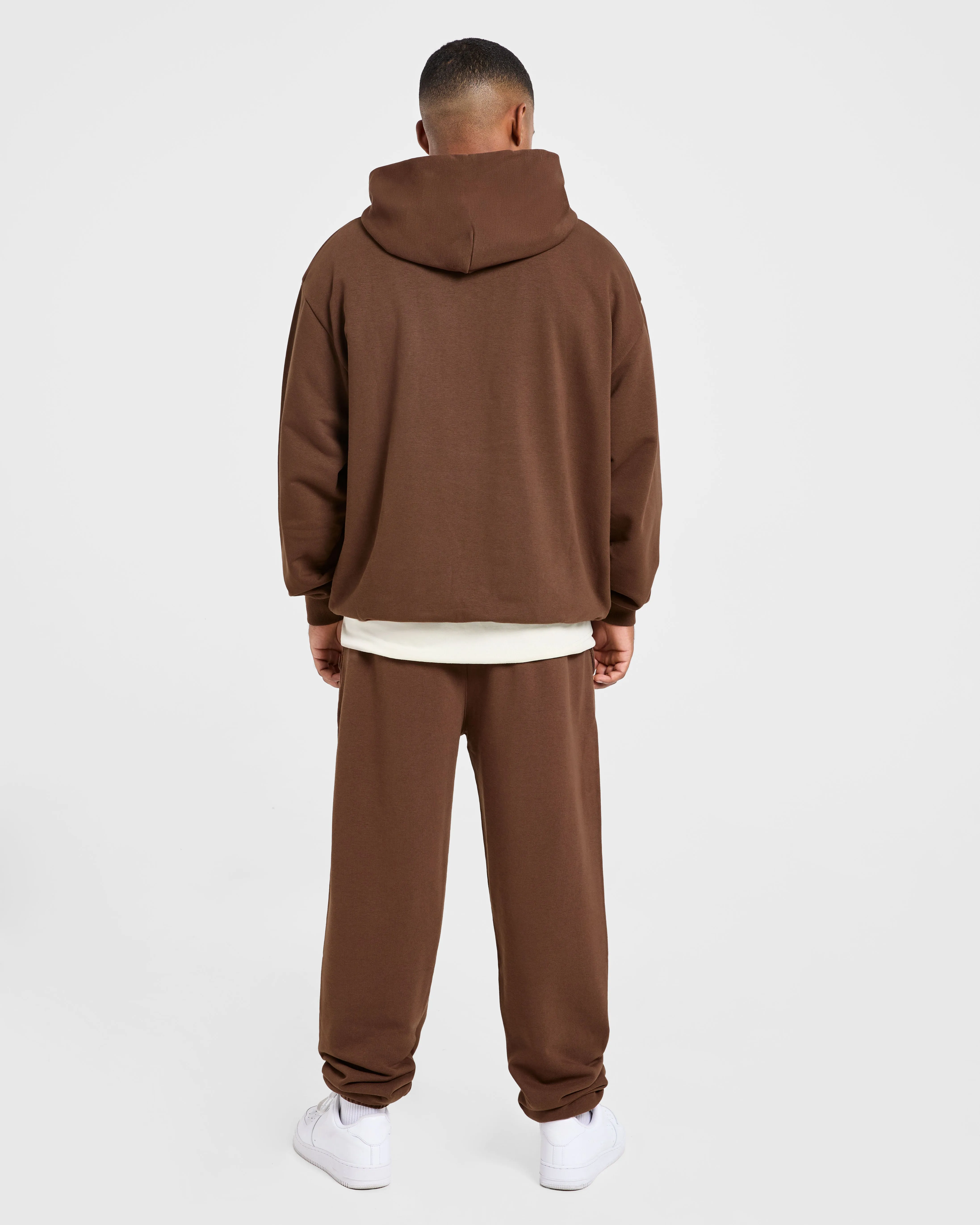 Craft Oversized Hoodie - Brown sold by AYBL product image thumbnail 4