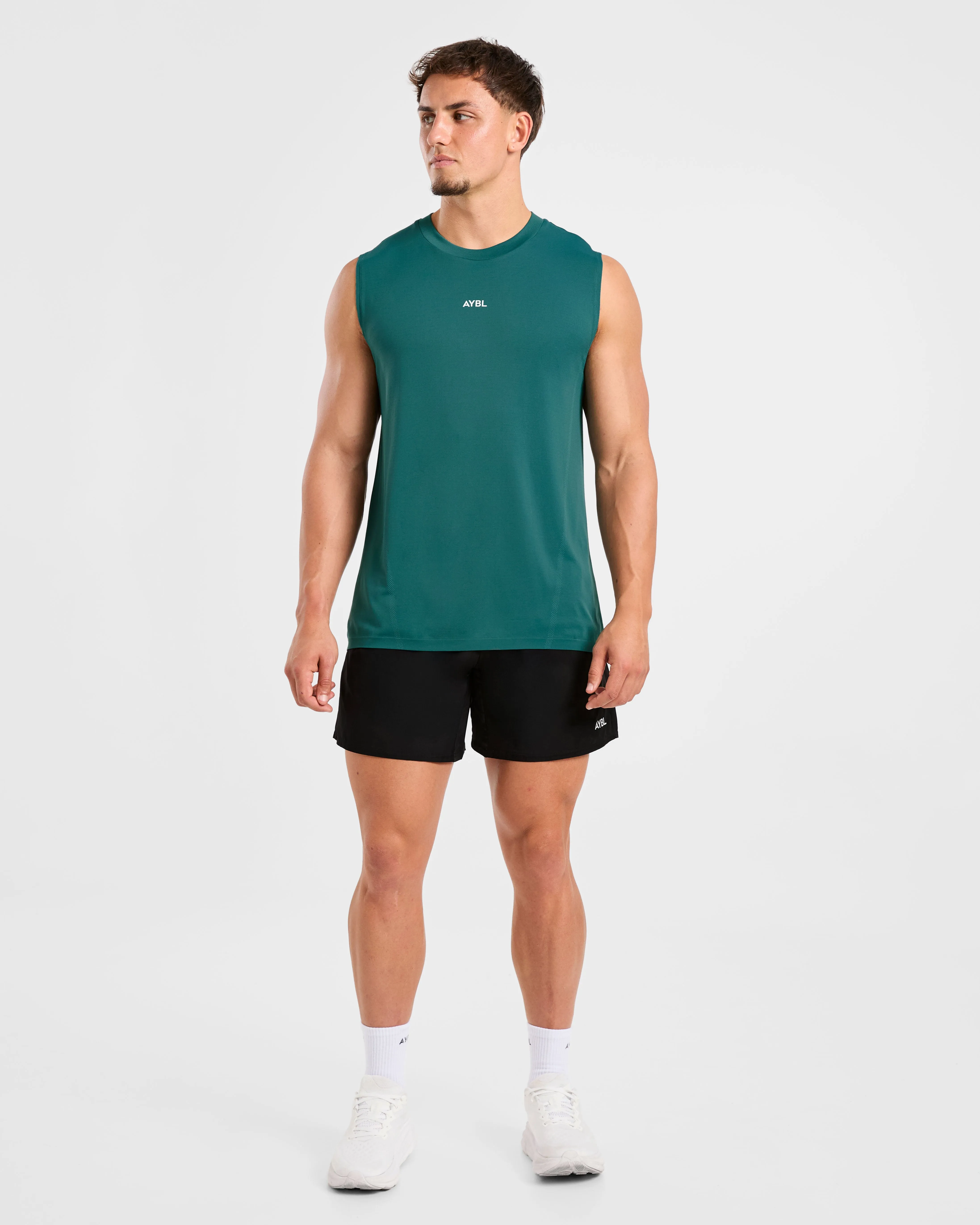Attain Seamless Vest - Pine Forest sold by AYBL product image thumbnail 3