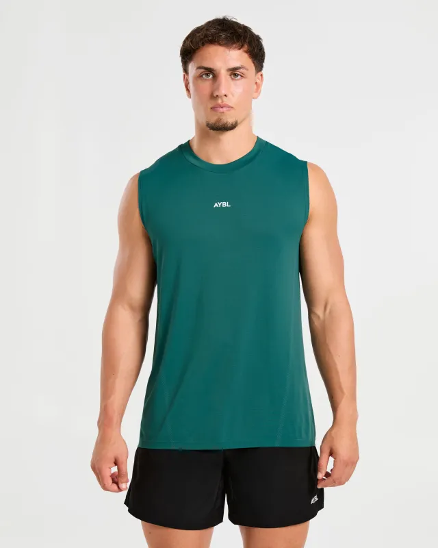 Attain Seamless Vest - Pine Forest sold by AYBL