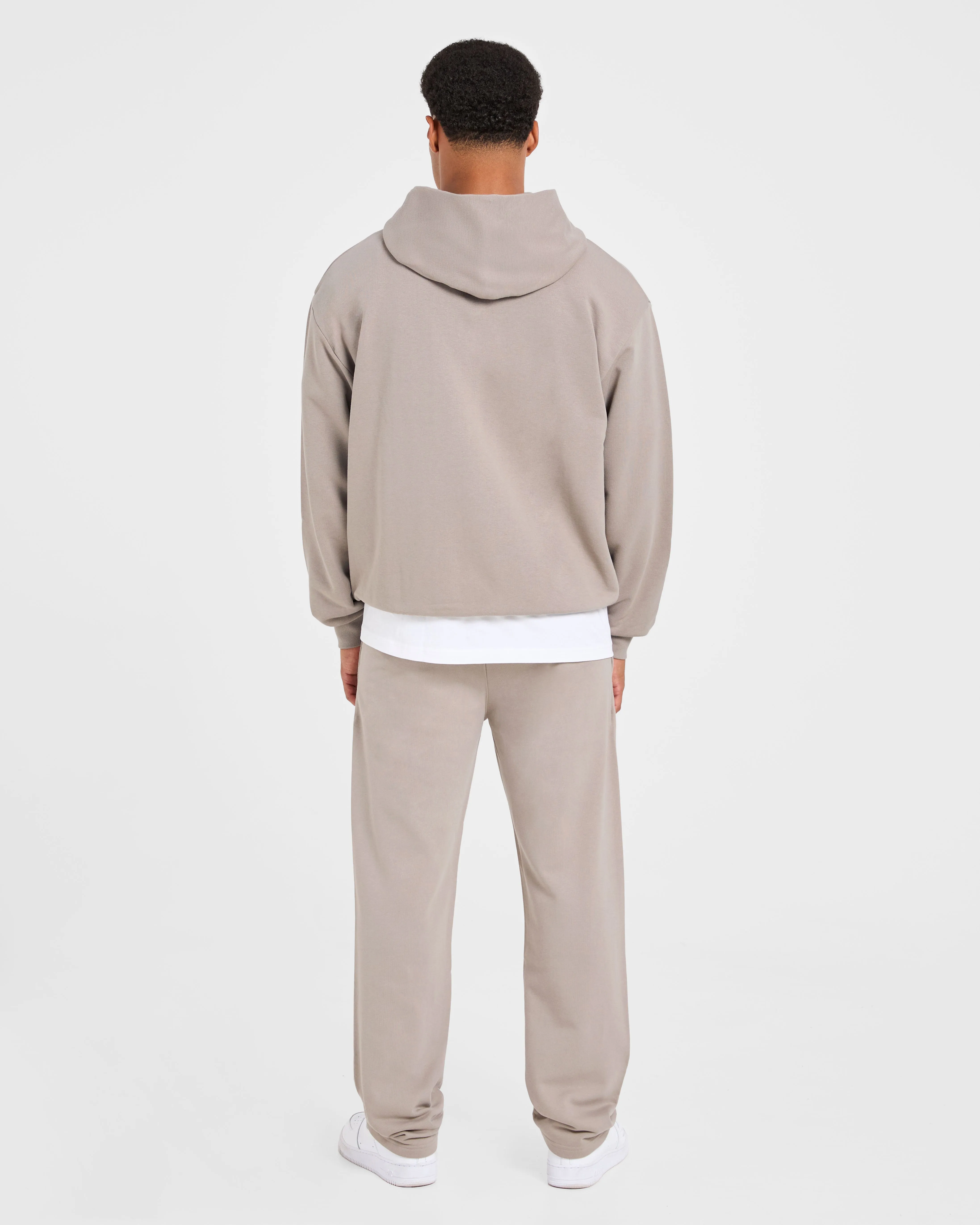 Craft Oversized Zip Up Hoodie - Fog sold by AYBL product image thumbnail 4