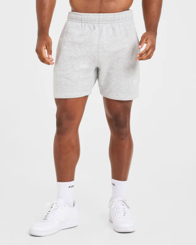 Essential Lightweight 5" Shorts - Grey Marl sold by AYBL