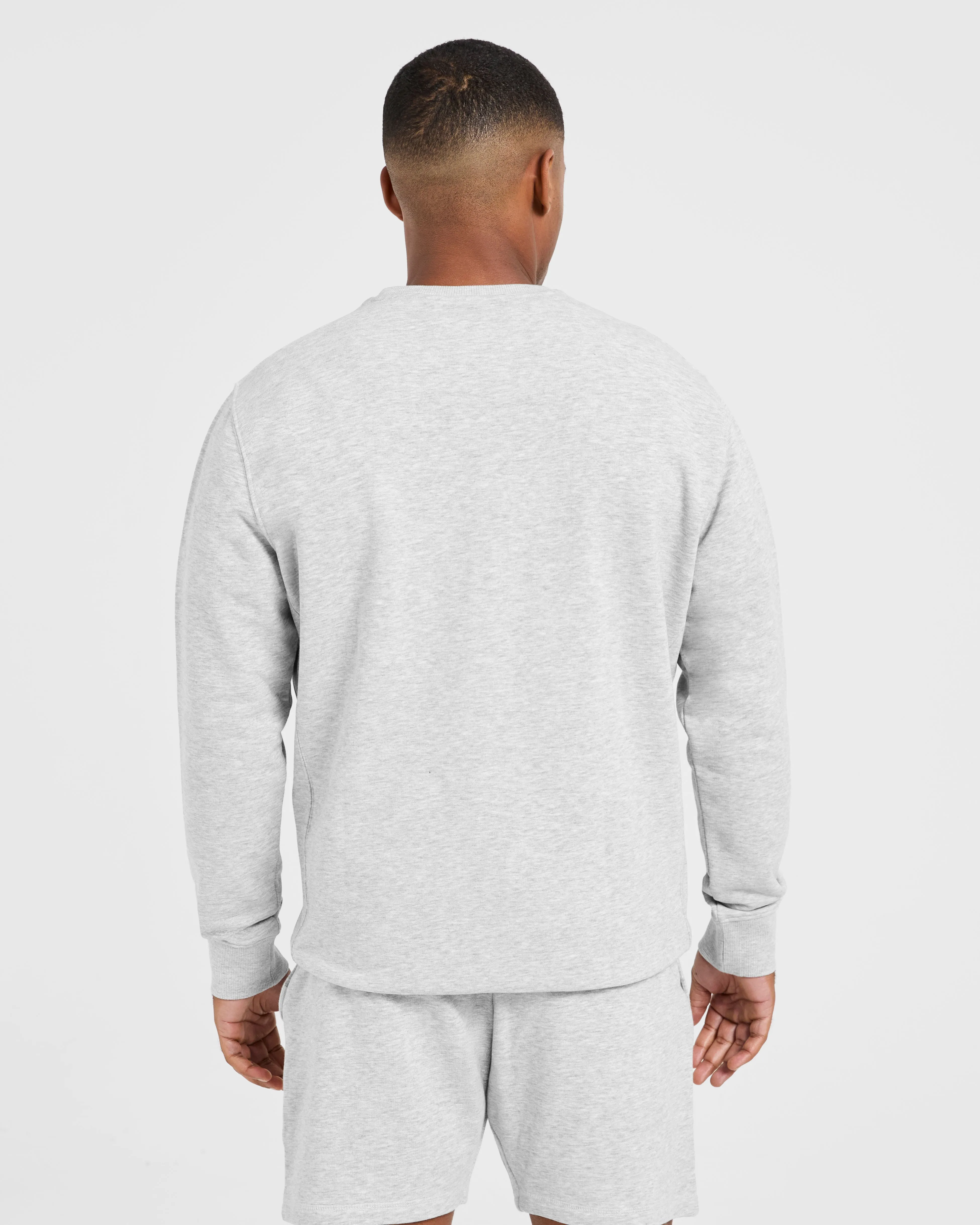 Essential Lightweight Sweater - Grey Marl sold by AYBL product image thumbnail 2