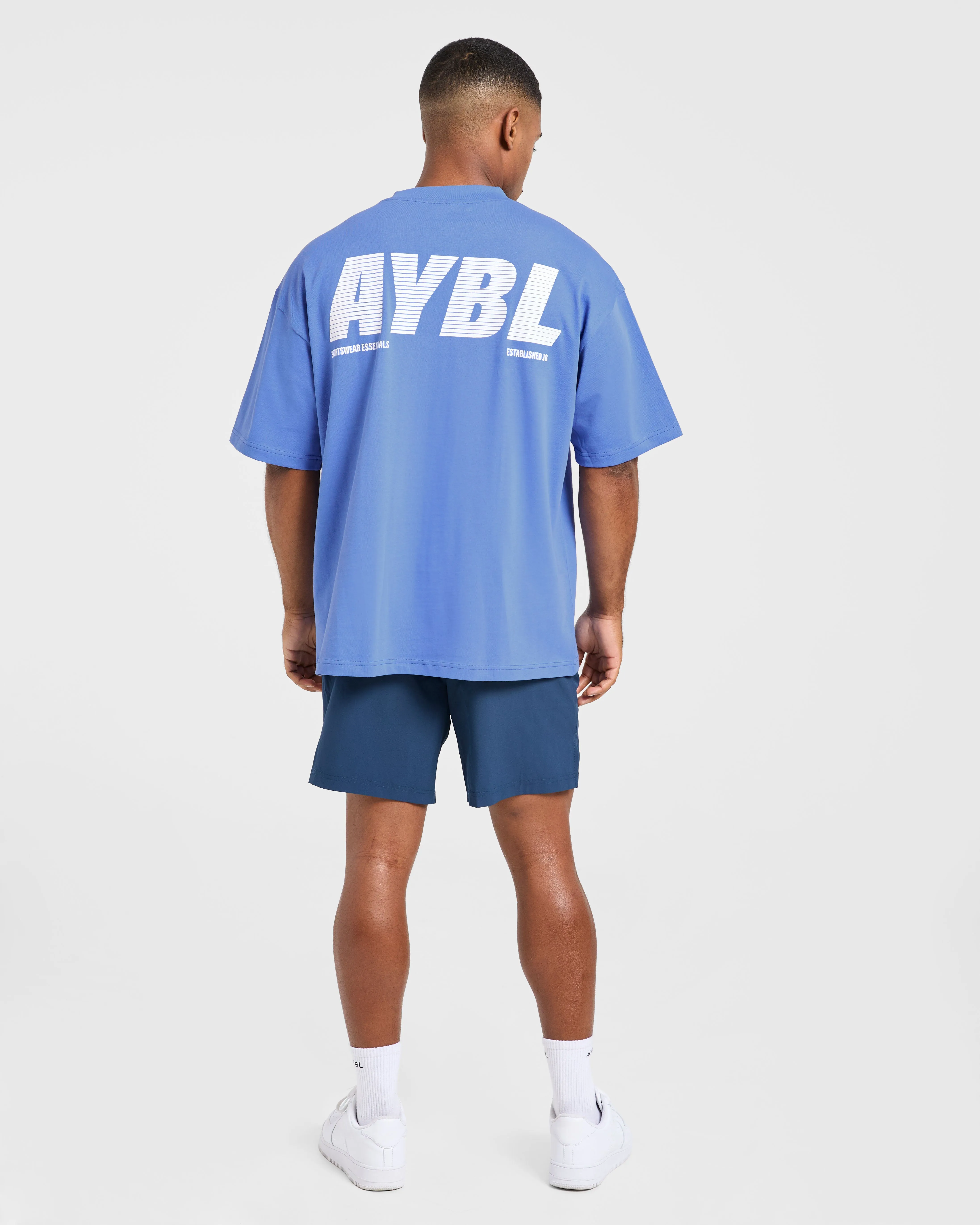 Sportswear Essentials Oversized T Shirt - Indigo Blue sold by AYBL product image thumbnail 4