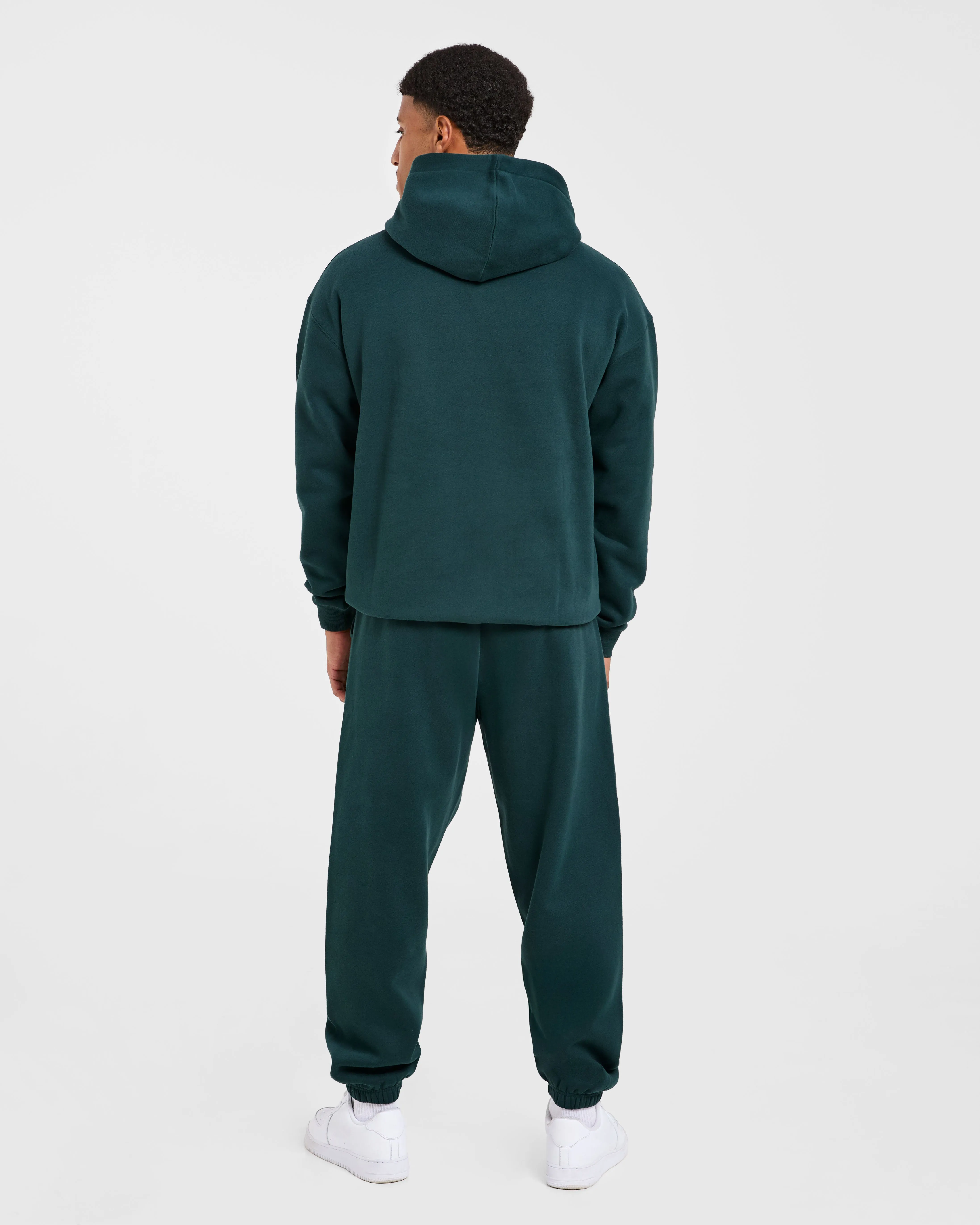 Academy Oversized Hoodie - Pine Green sold by AYBL product image thumbnail 4