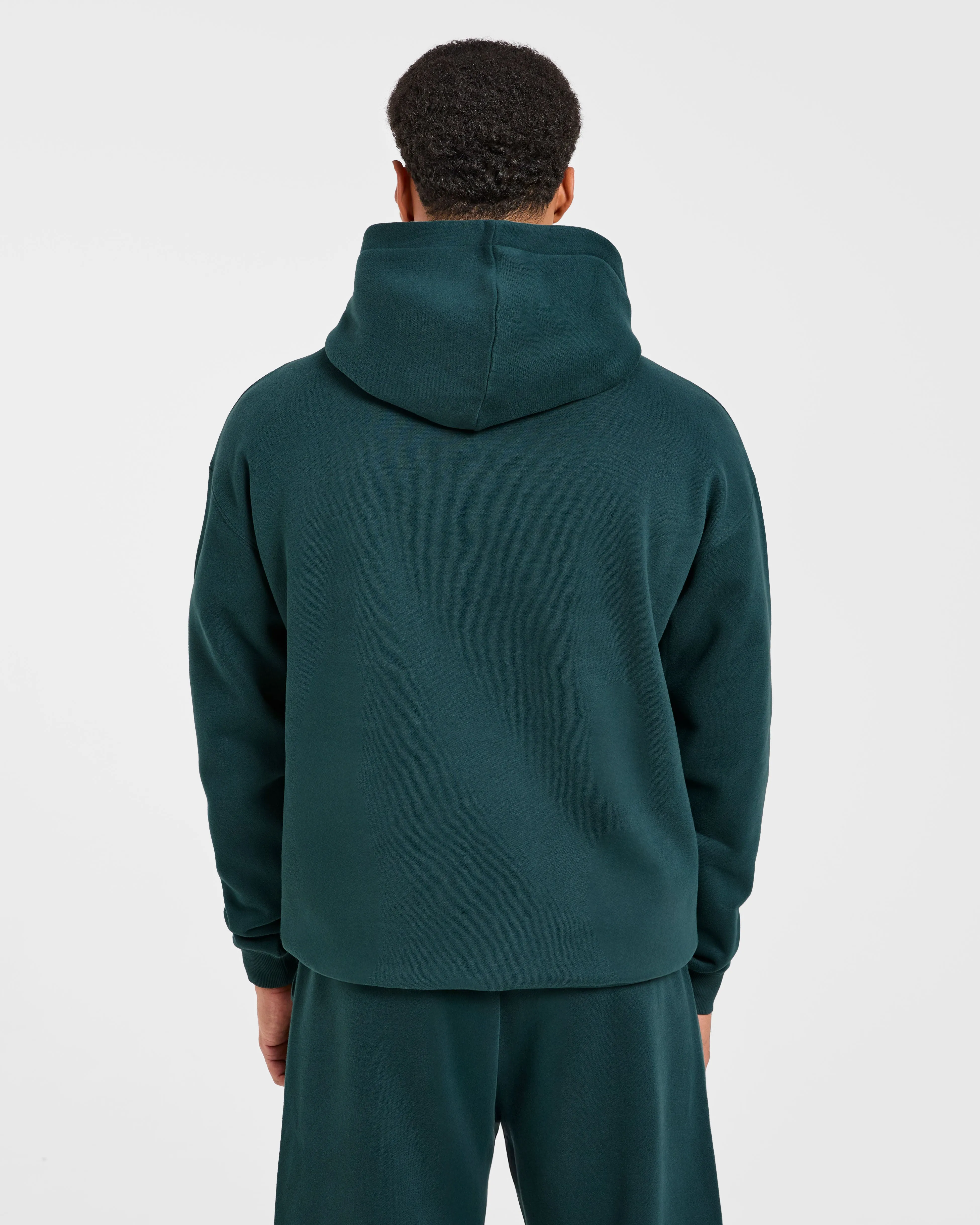 Academy Oversized Hoodie - Pine Green sold by AYBL product image thumbnail 2