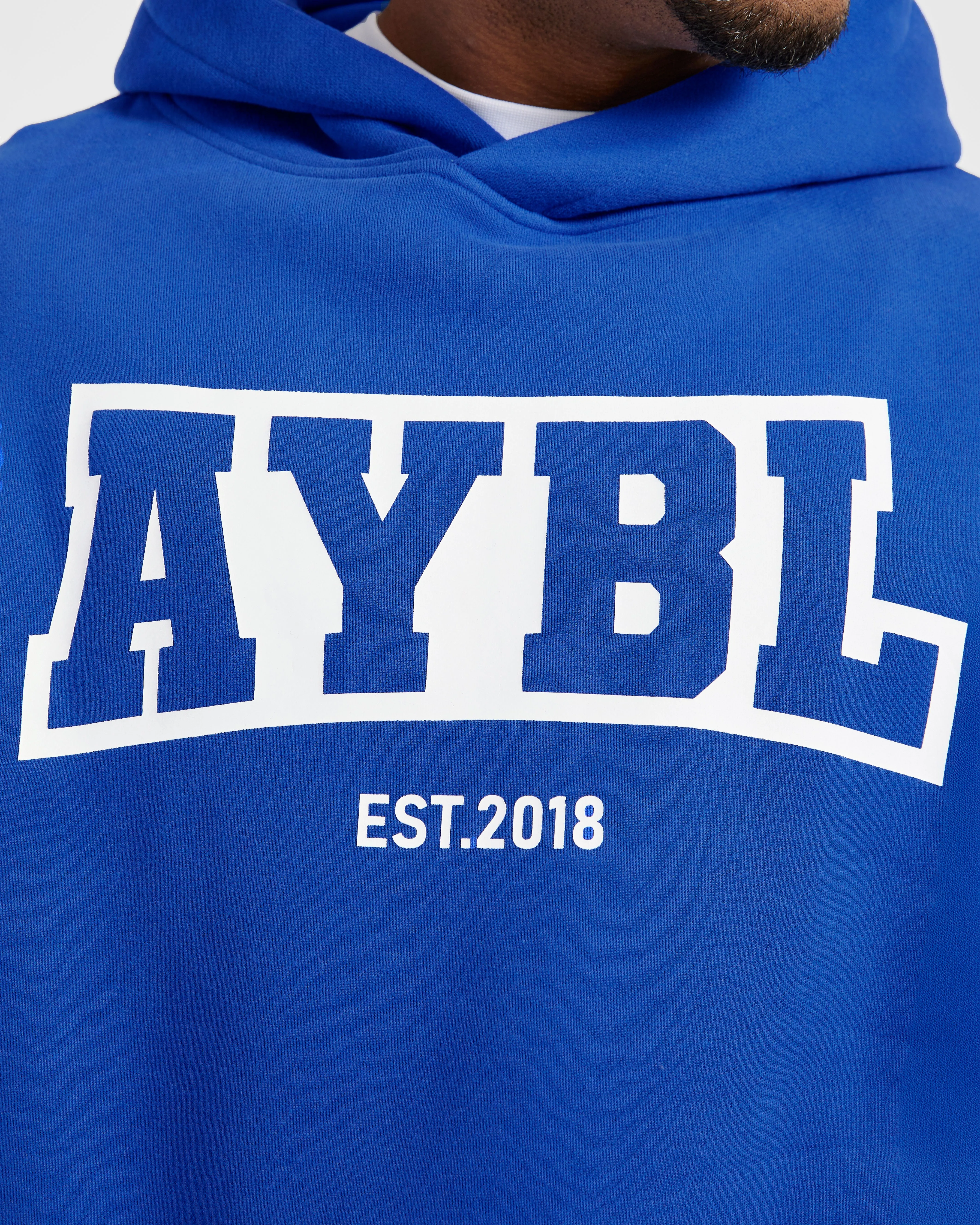 Academy Oversized Hoodie - Cobalt sold by AYBL product image thumbnail 5