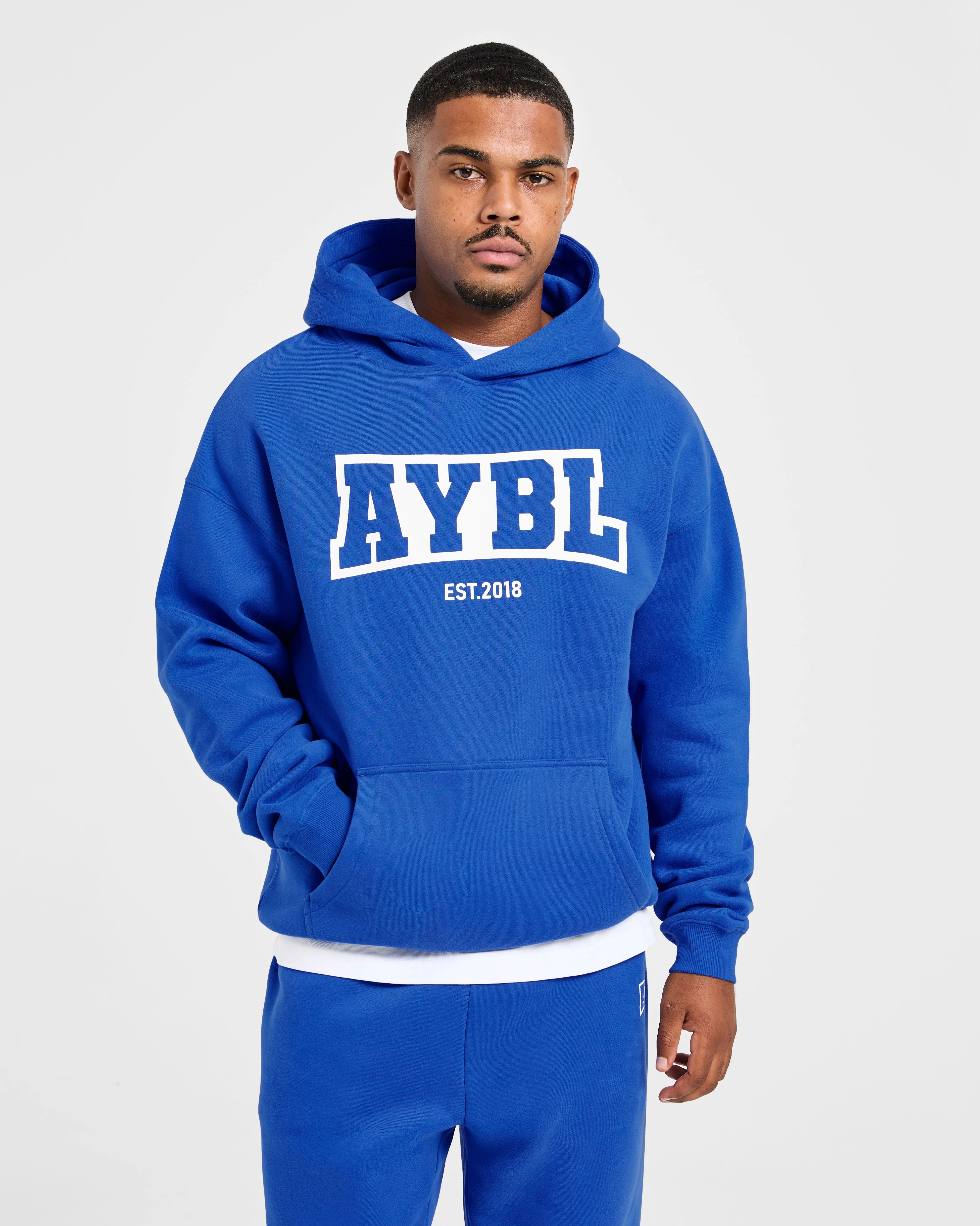 Academy Oversized Hoodie - Cobalt sold by AYBL