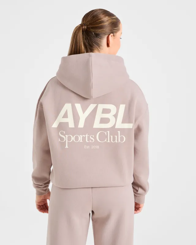 AYBL Sports Club Oversized Hoodie - Mink Pink sold by AYBL