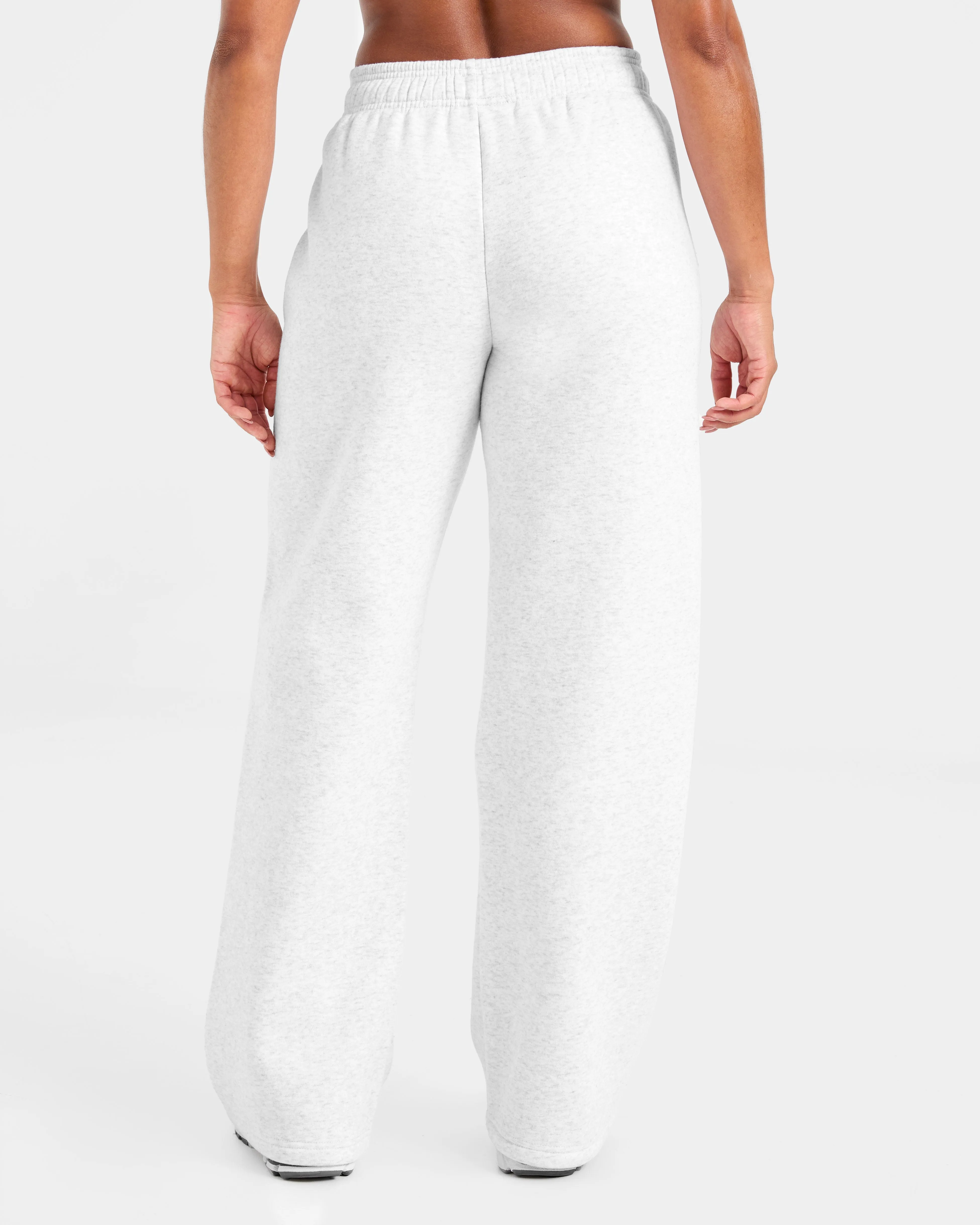 Classic Plush Oversized Straight Leg Joggers - Heather Grey sold by AYBL product image thumbnail 2