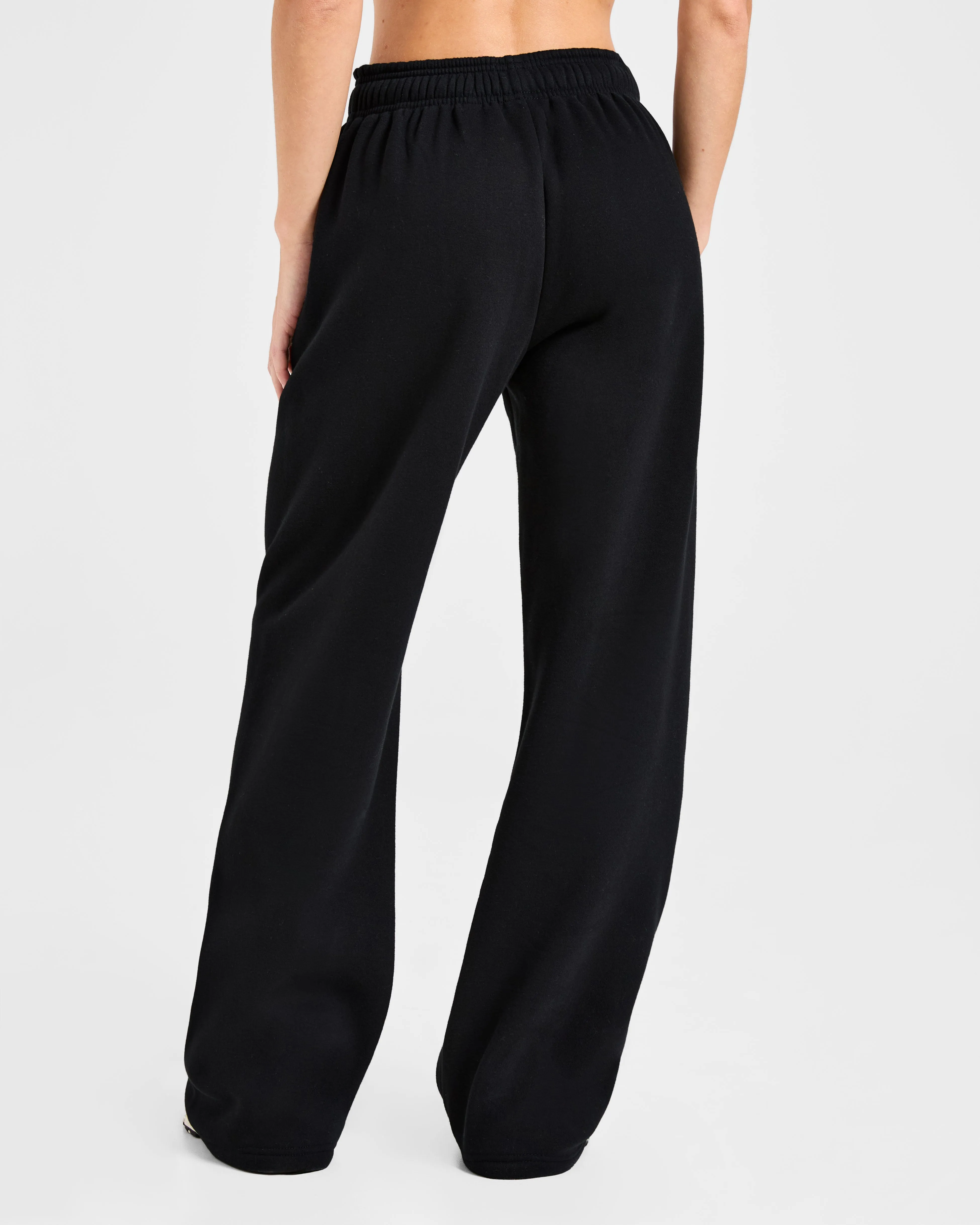 Classic Plush Oversized Straight Leg Joggers - Black sold by AYBL product image thumbnail 2