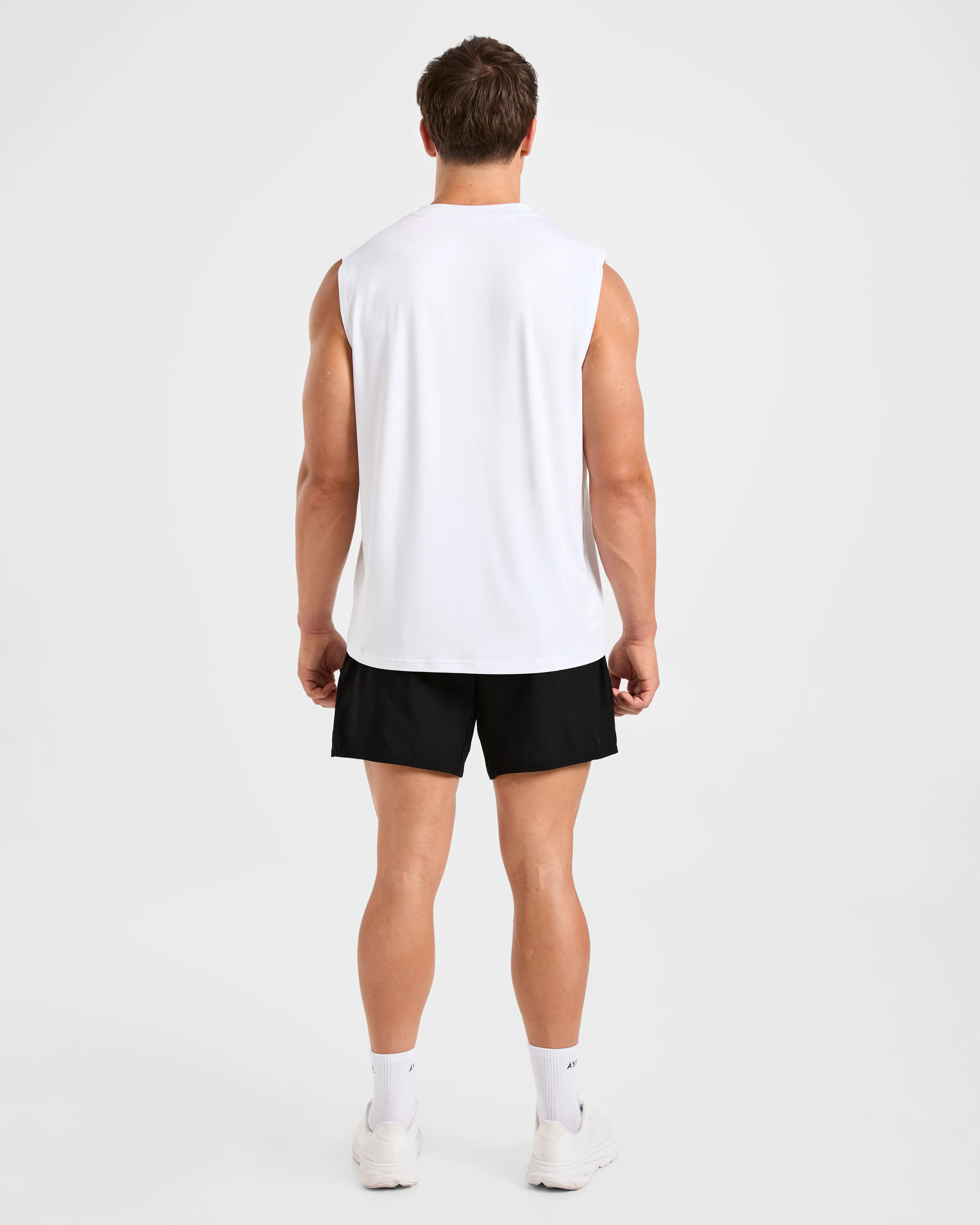 Reinforce Training Tank - White sold by AYBL product image thumbnail 4