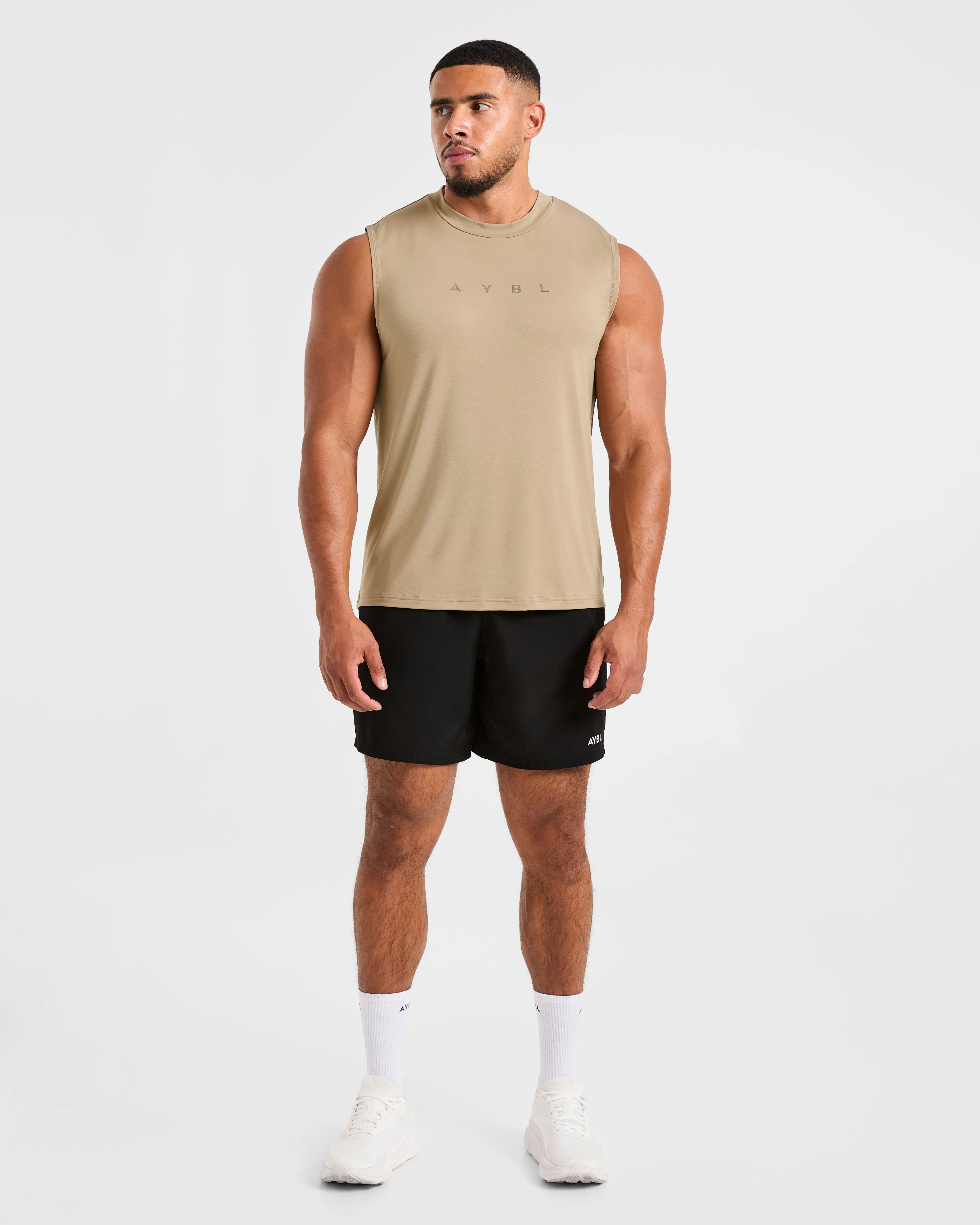 Reinforce Training Tank - Tawny Brown sold by AYBL product image thumbnail 3