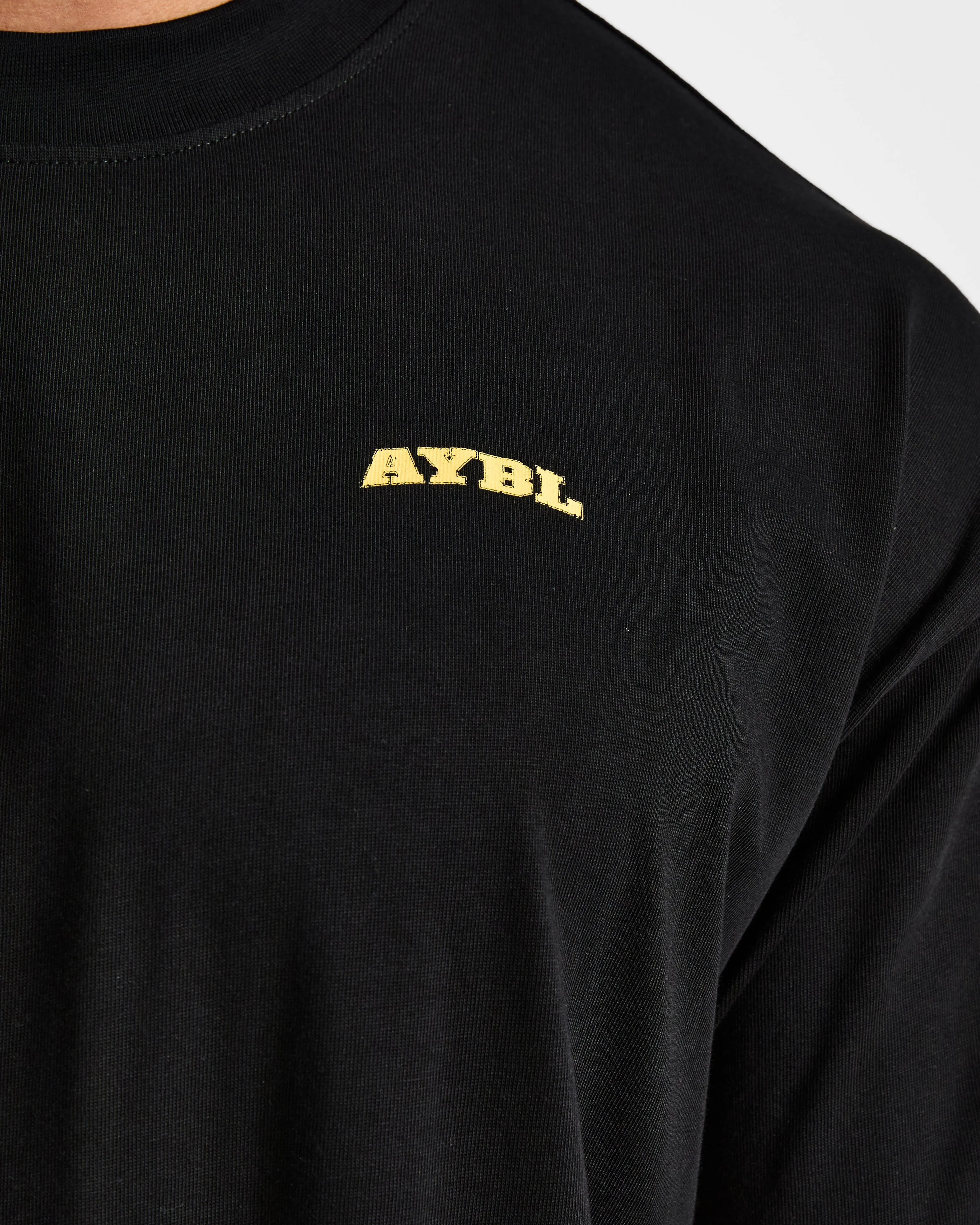 Team AYBL Oversized T Shirt - Black/Yellow sold by AYBL product image thumbnail 5