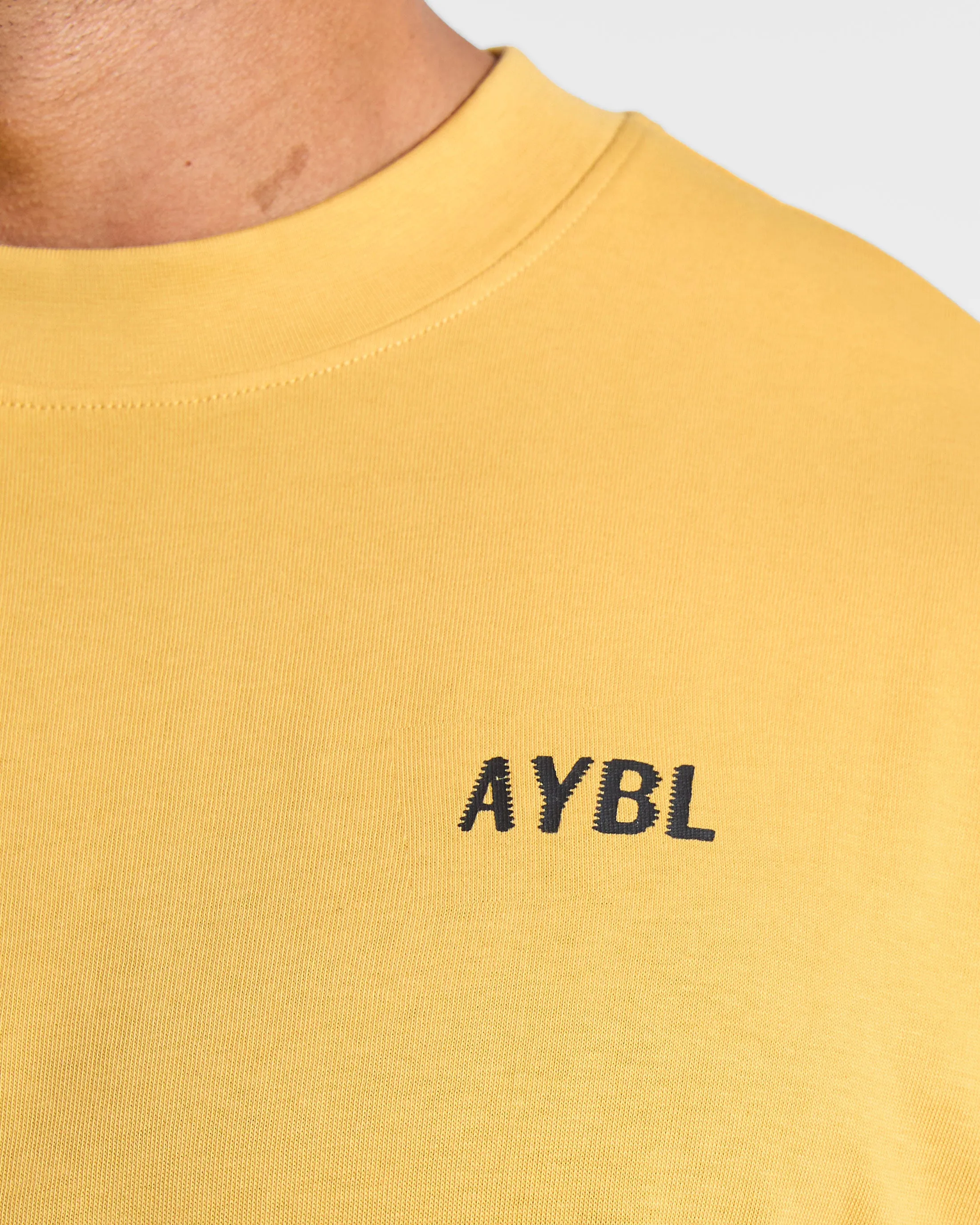 Lift Heavy Oversized T Shirt - Vintage Yellow sold by AYBL product image thumbnail 5