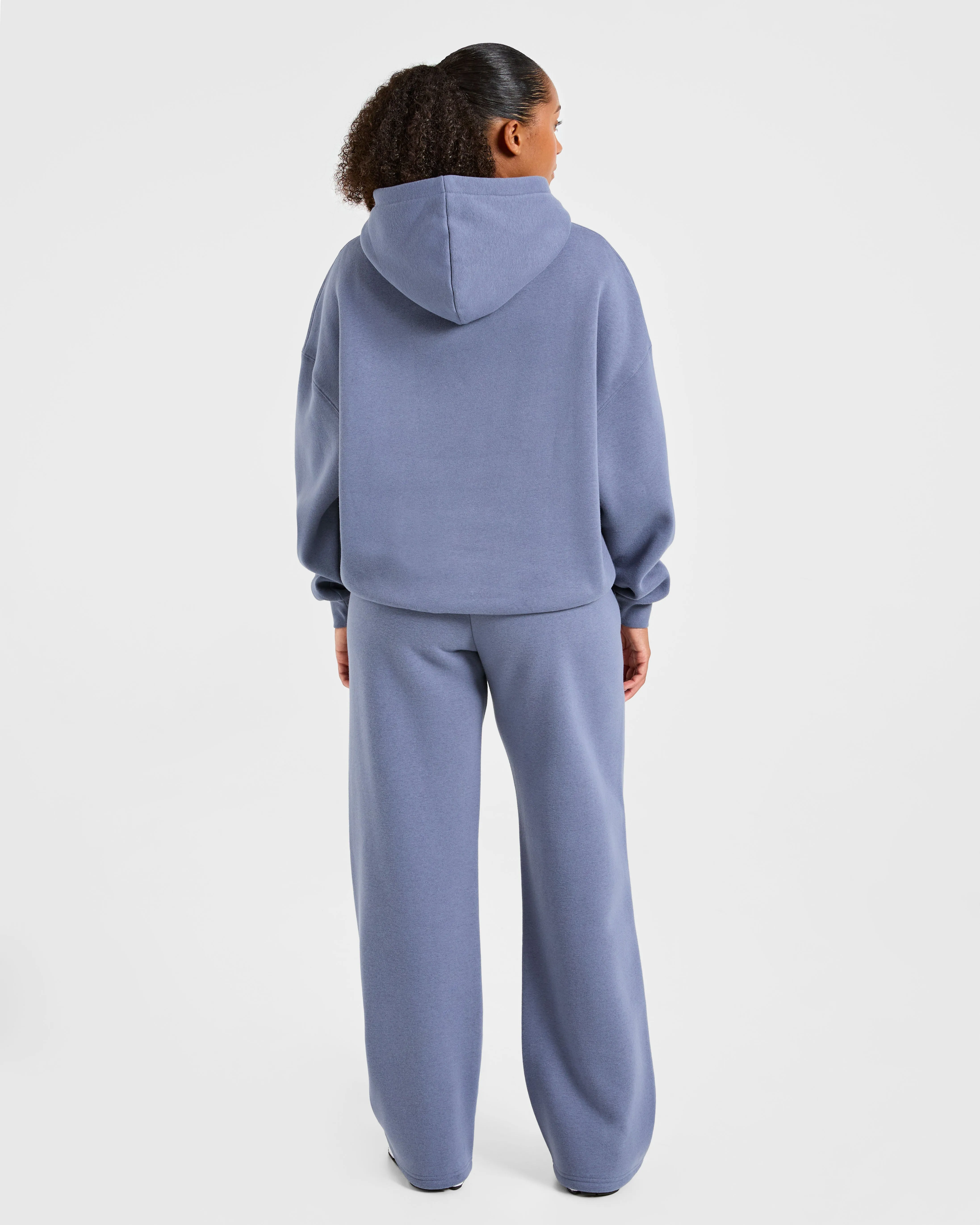 Classic Plush Oversized Straight Leg Joggers - Slate sold by AYBL product image thumbnail 4
