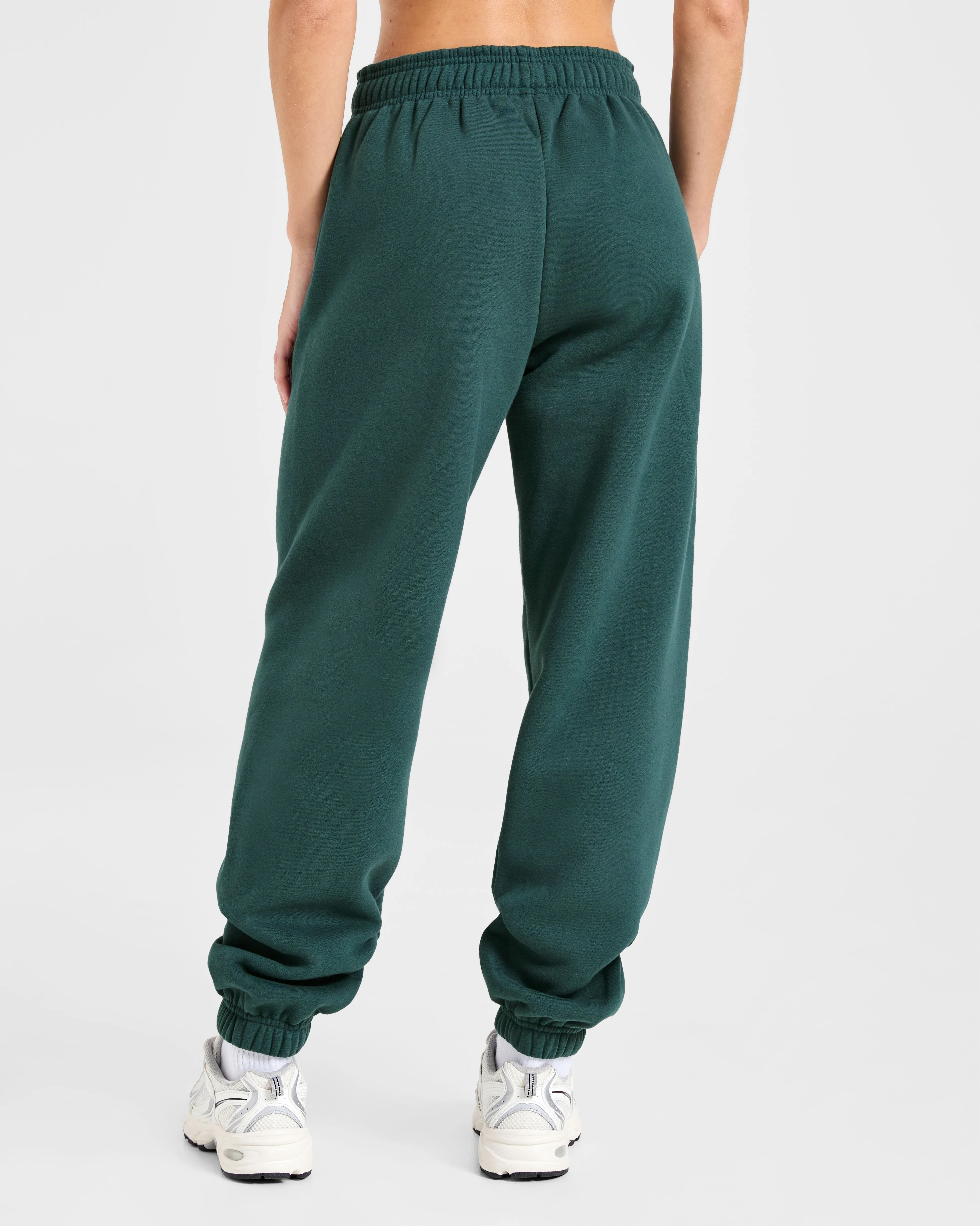 Classic Plush Oversized Joggers - Pine Green sold by AYBL product image thumbnail 2