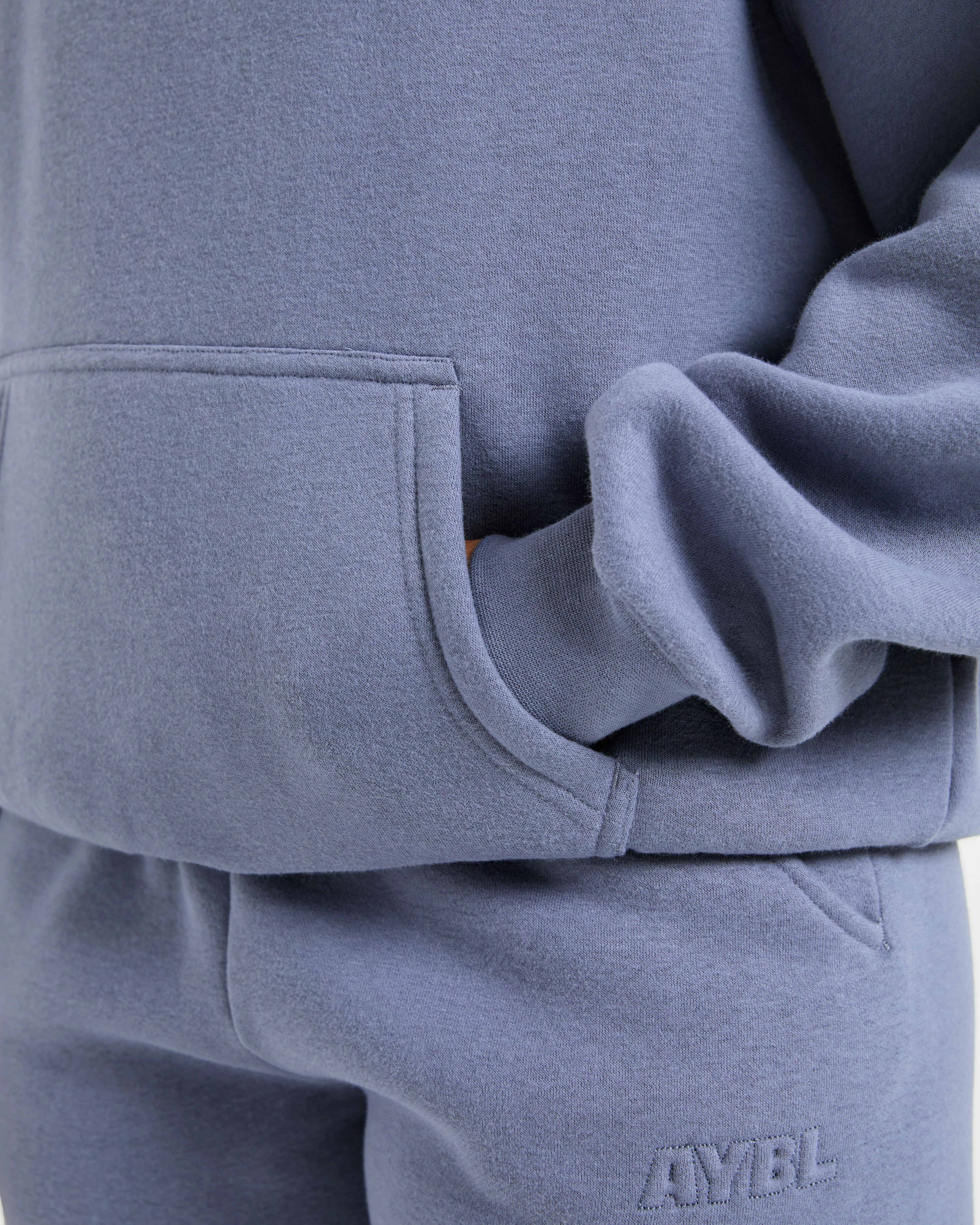 Classic Plush Oversized Hoodie - Slate sold by AYBL product image thumbnail 5
