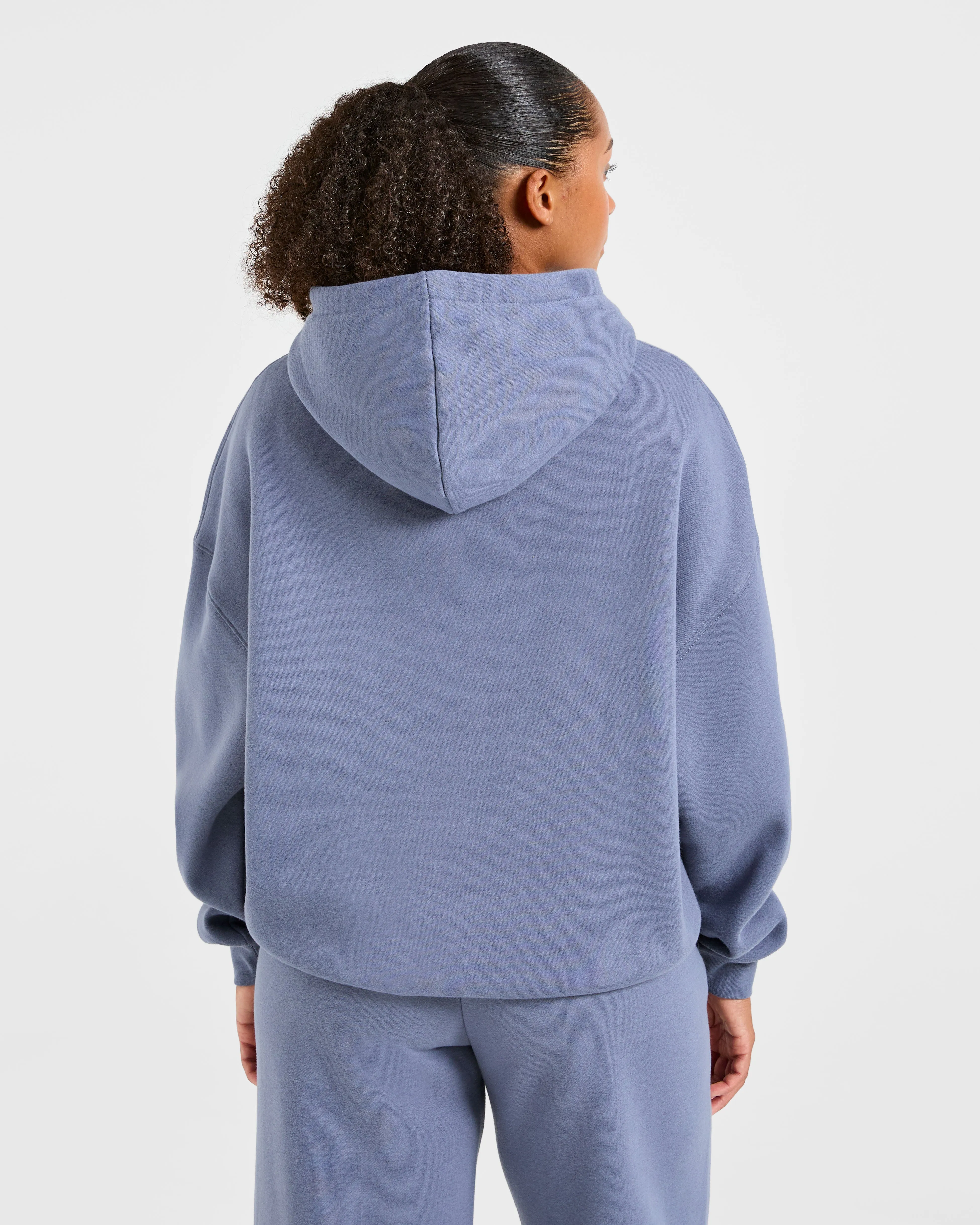 Classic Plush Oversized Hoodie - Slate sold by AYBL product image thumbnail 2