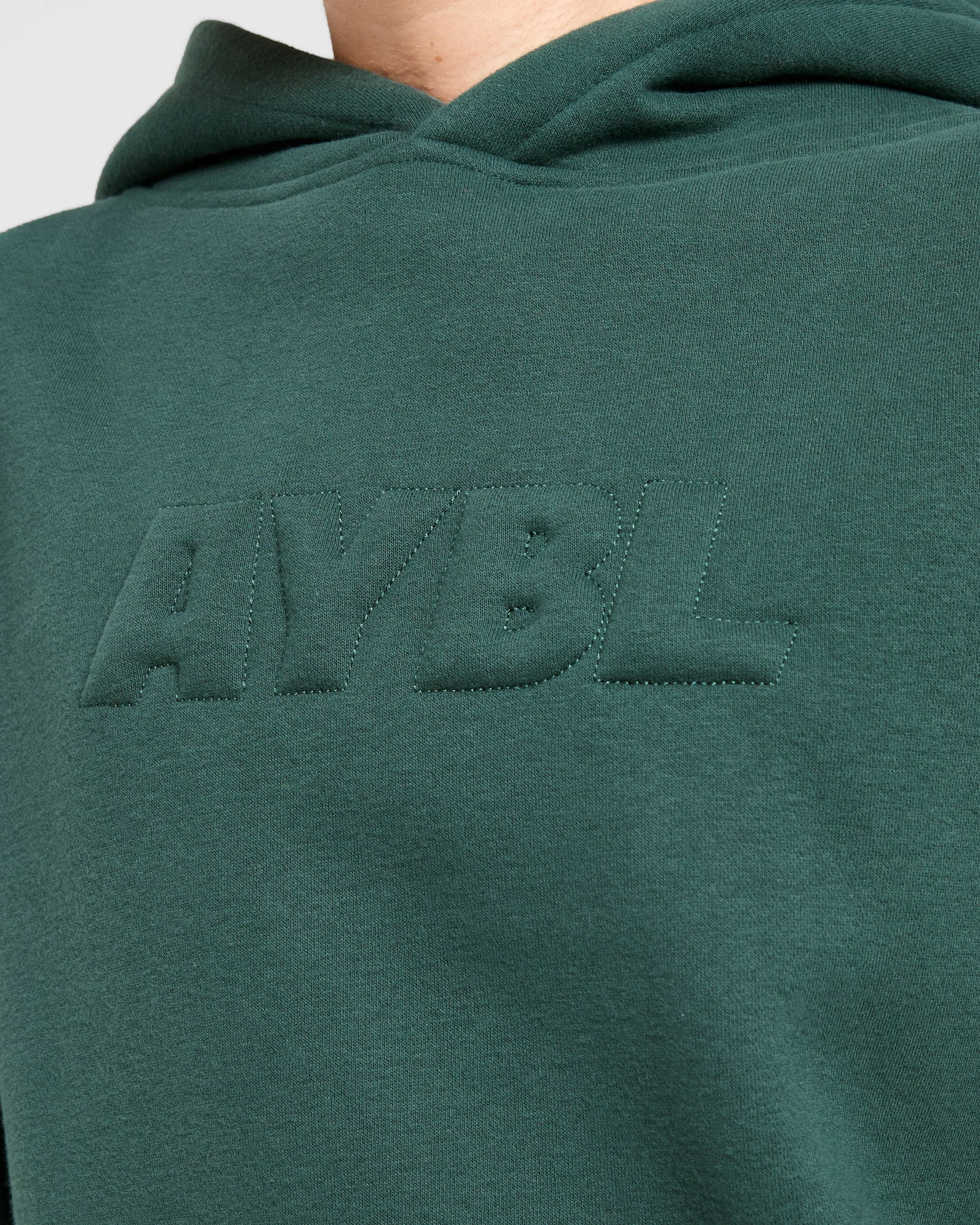 Classic Plush Oversized Hoodie - Pine Green sold by AYBL product image thumbnail 5