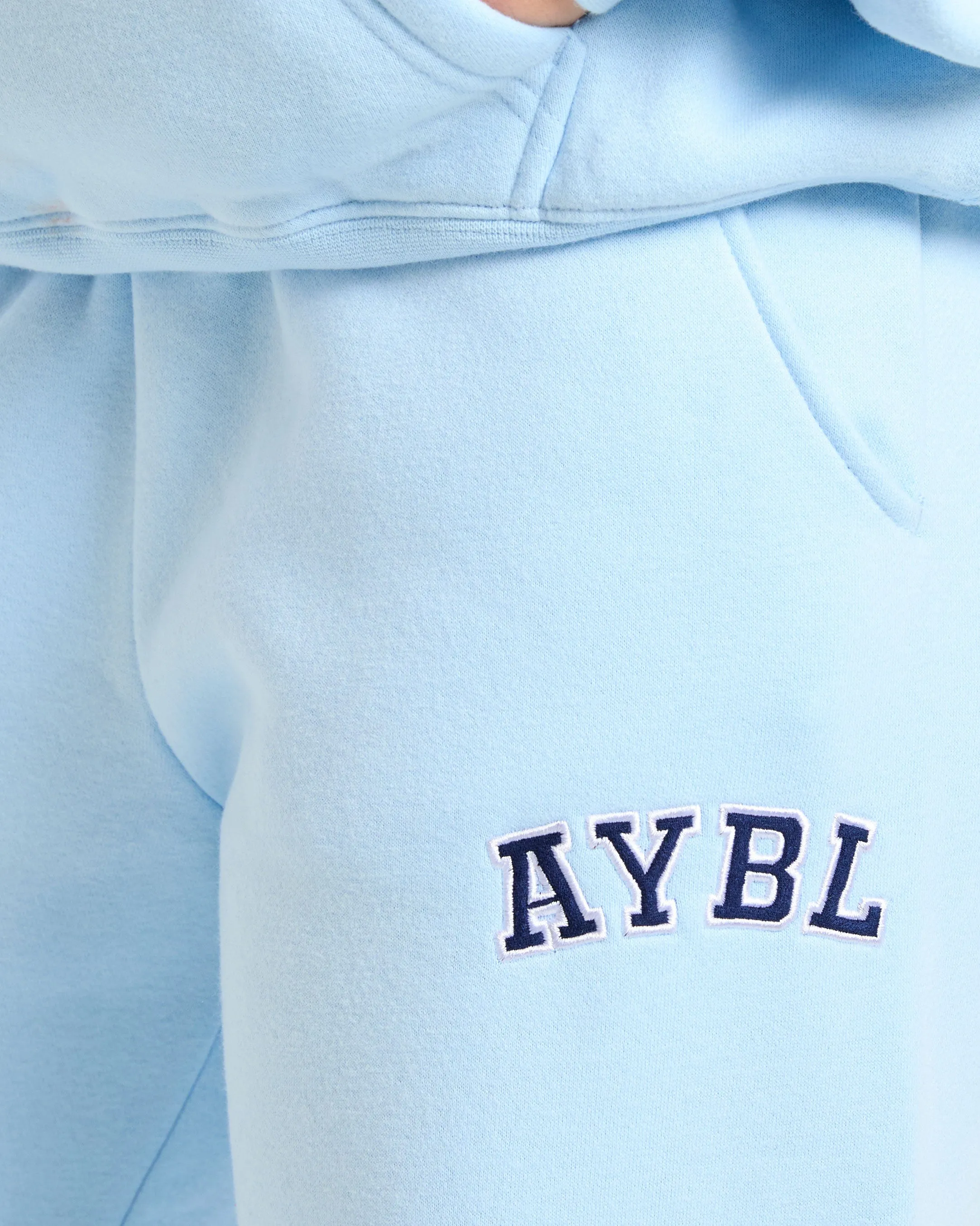 Varsity 2.0 Oversized Straight Leg Joggers - Blue/Navy sold by AYBL product image thumbnail 5