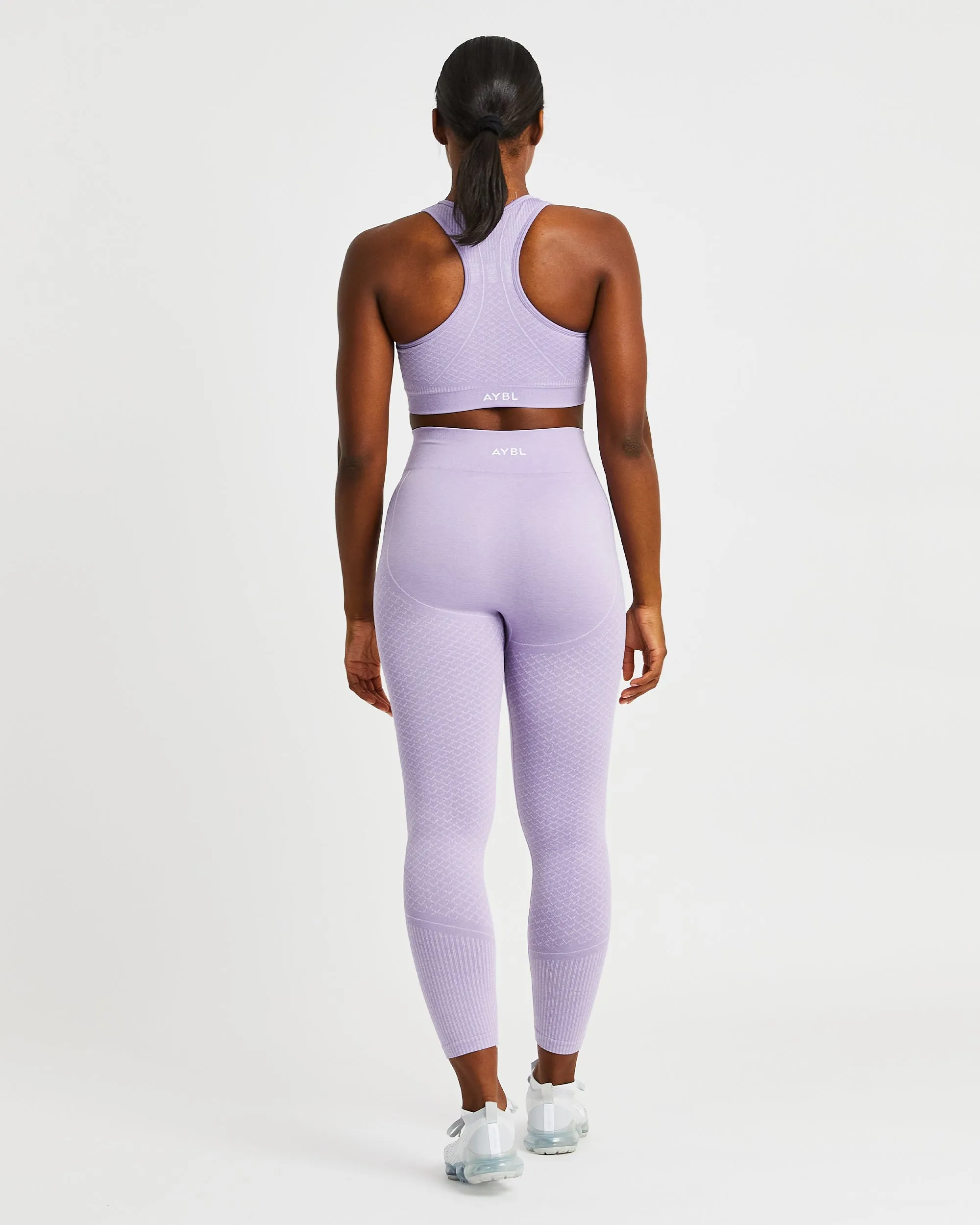 Impact Seamless Sports Bra - Lilac sold by AYBL product image thumbnail 4