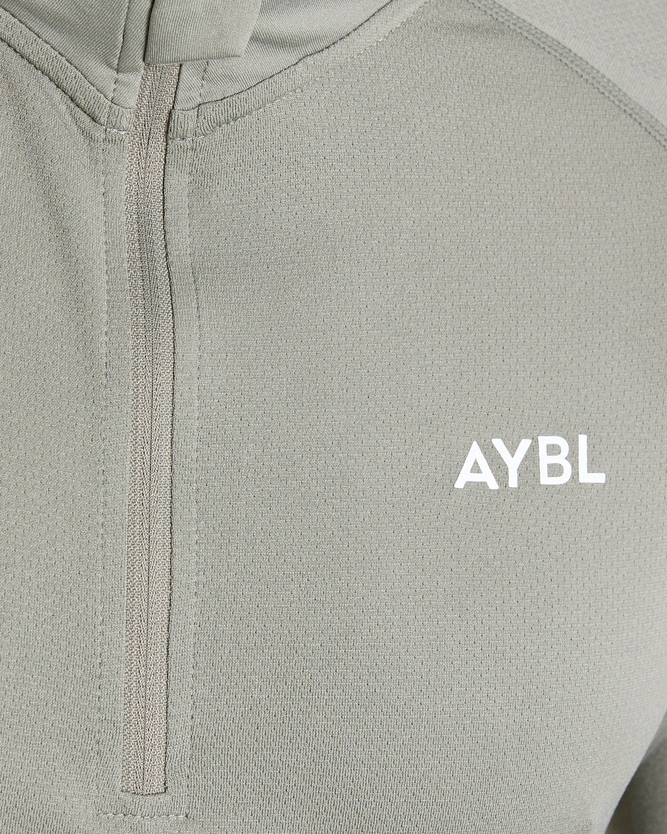 Essential Seamless 1/4 Zip Pullover - Olive sold by AYBL product image thumbnail 5