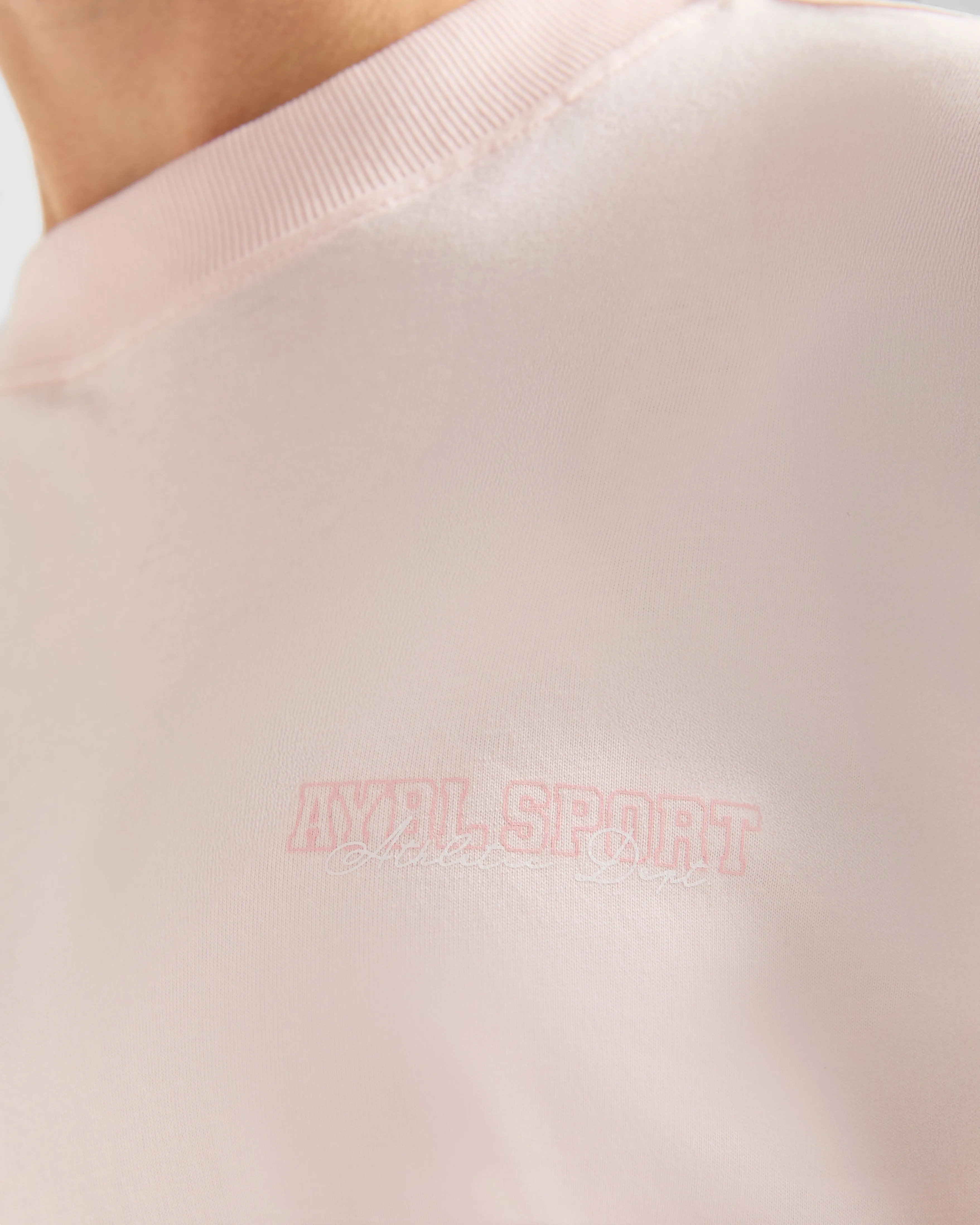 Varsity Dept. Oversized T Shirt - Pink sold by AYBL product image thumbnail 5