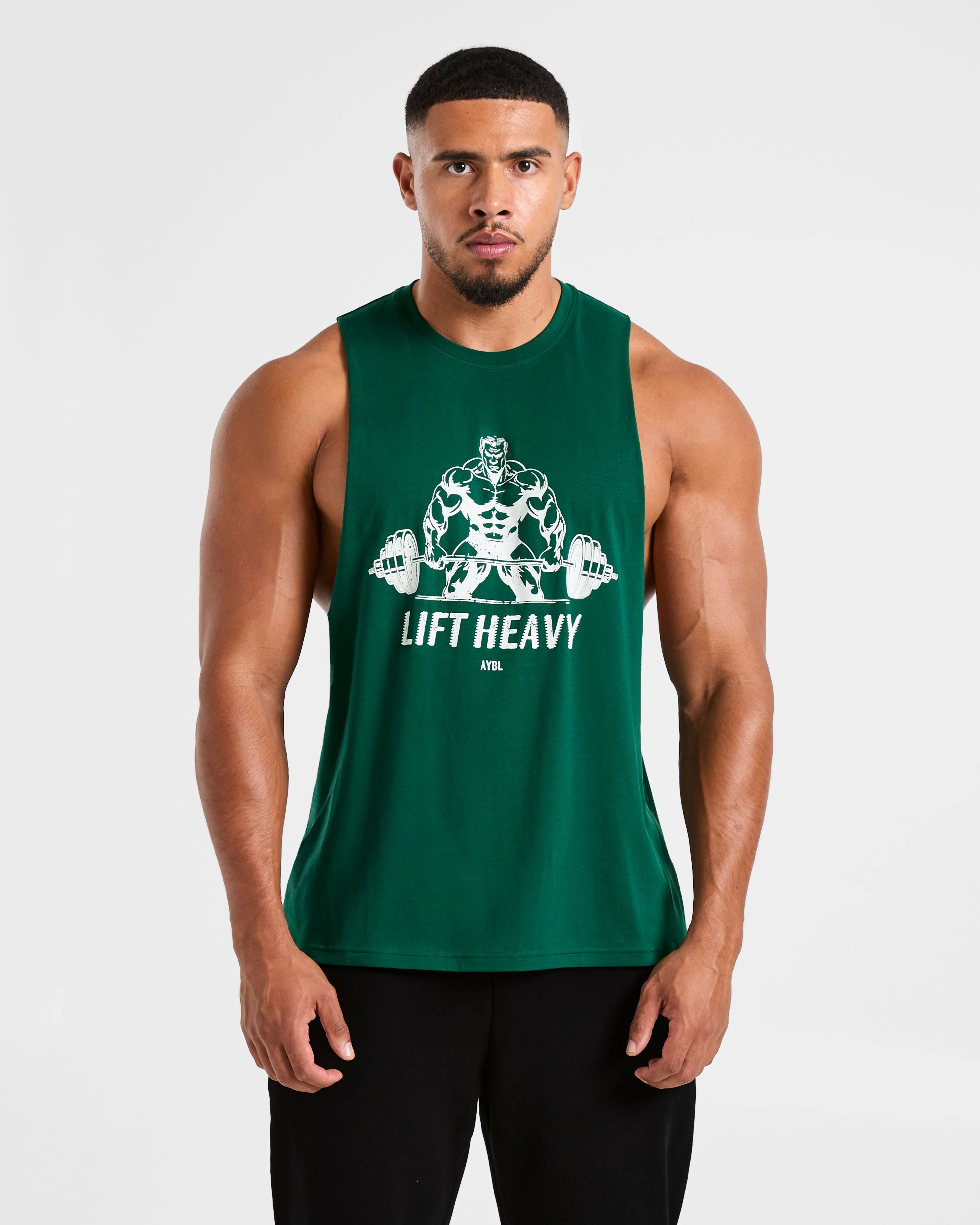 Lift Heavy Tank - Forest Green sold by AYBL