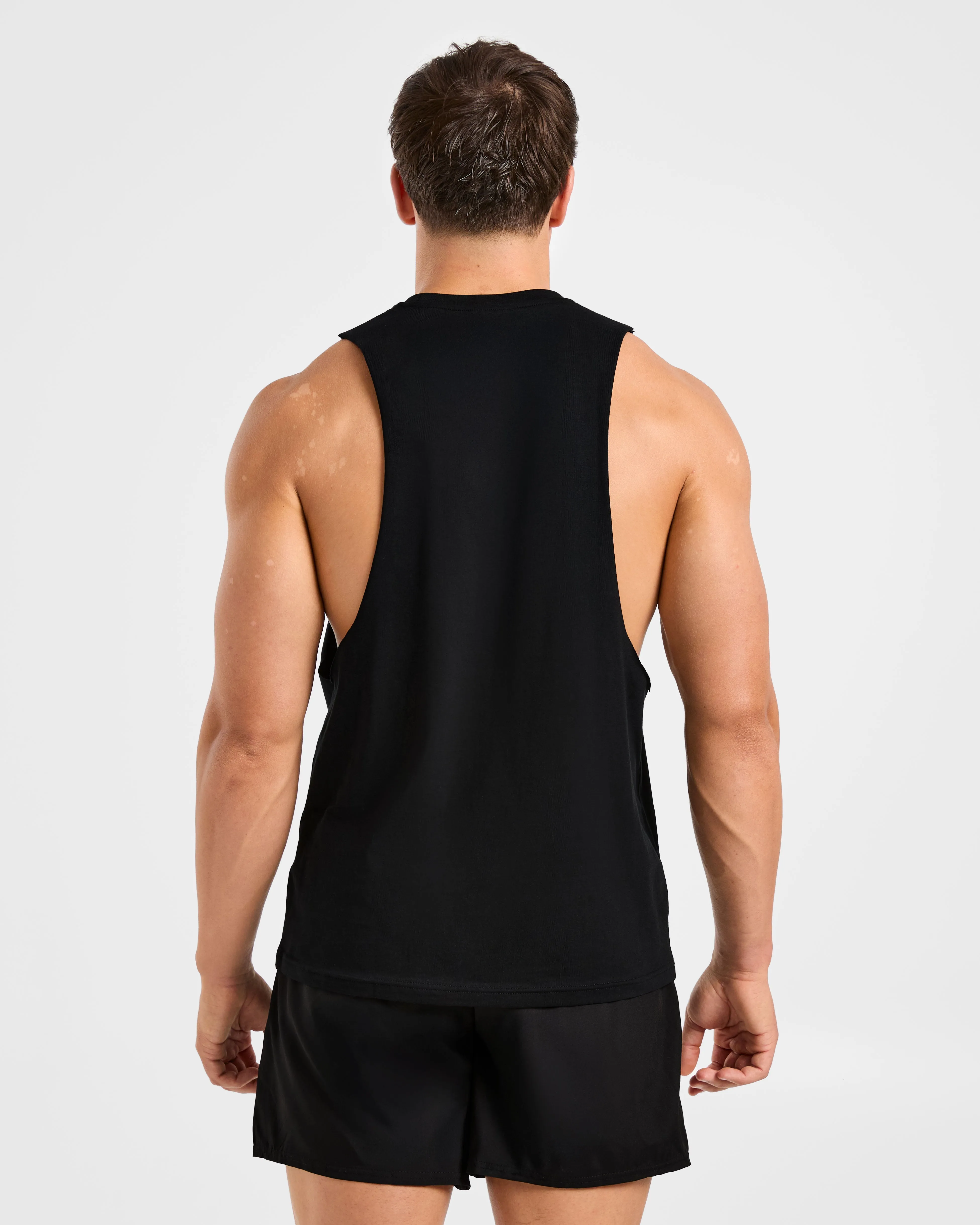 Lift Heavy Tank - Black/Off White sold by AYBL product image thumbnail 2