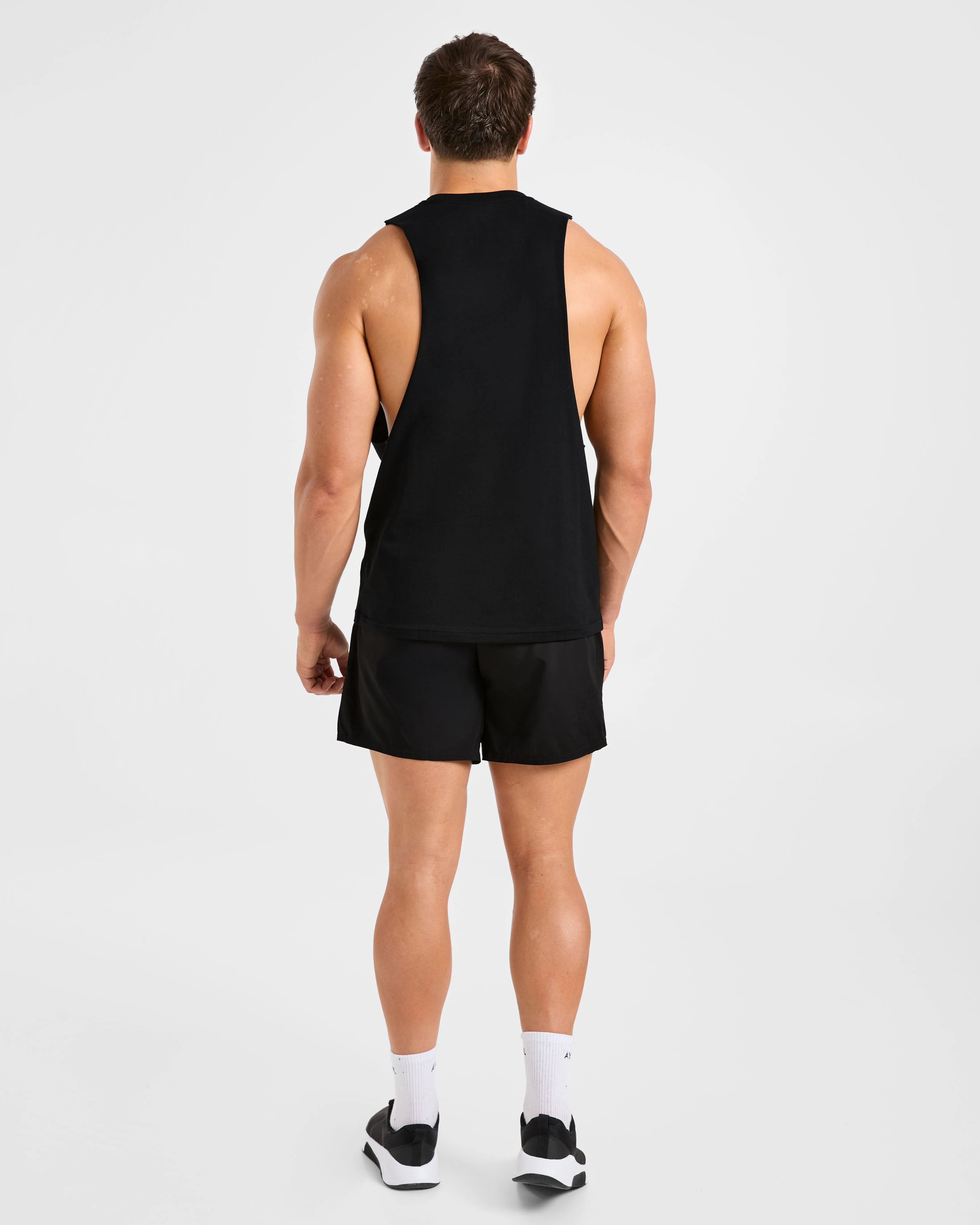 Lift Heavy Tank - Black/Off White sold by AYBL product image thumbnail 4