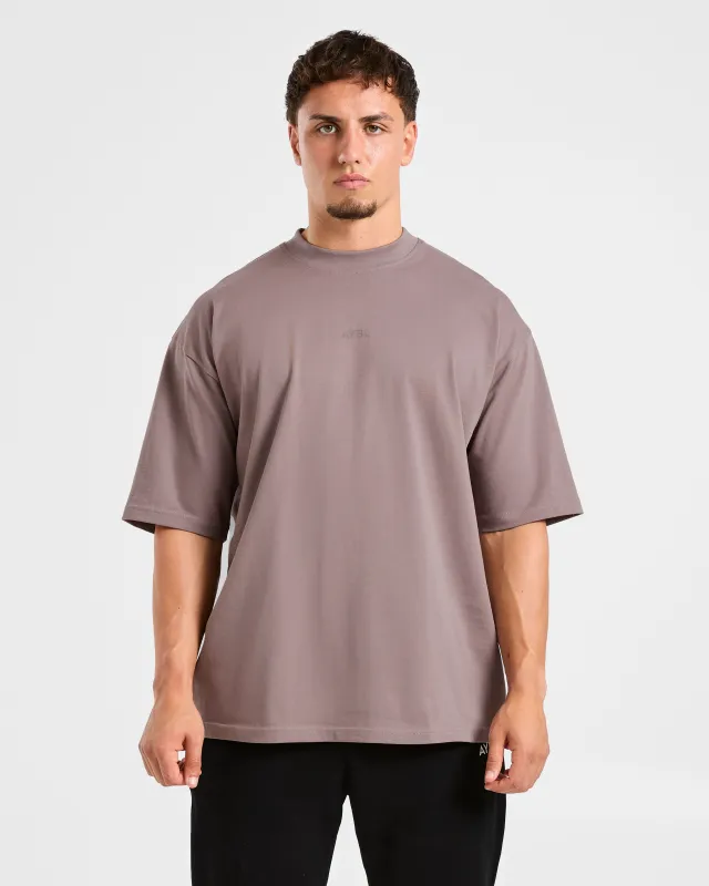 Craft Oversized T Shirt - Muted Plum sold by AYBL