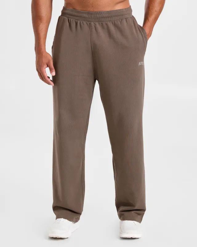 Elite Straight Leg Joggers - Umber Brown made by AYBL