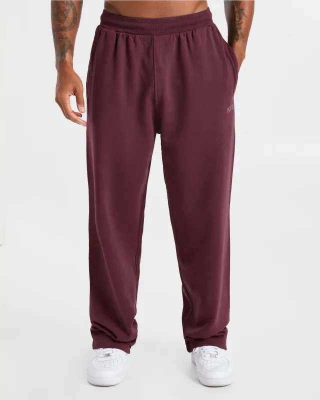 Elite Straight Leg Joggers - Dusty Plum made by AYBL