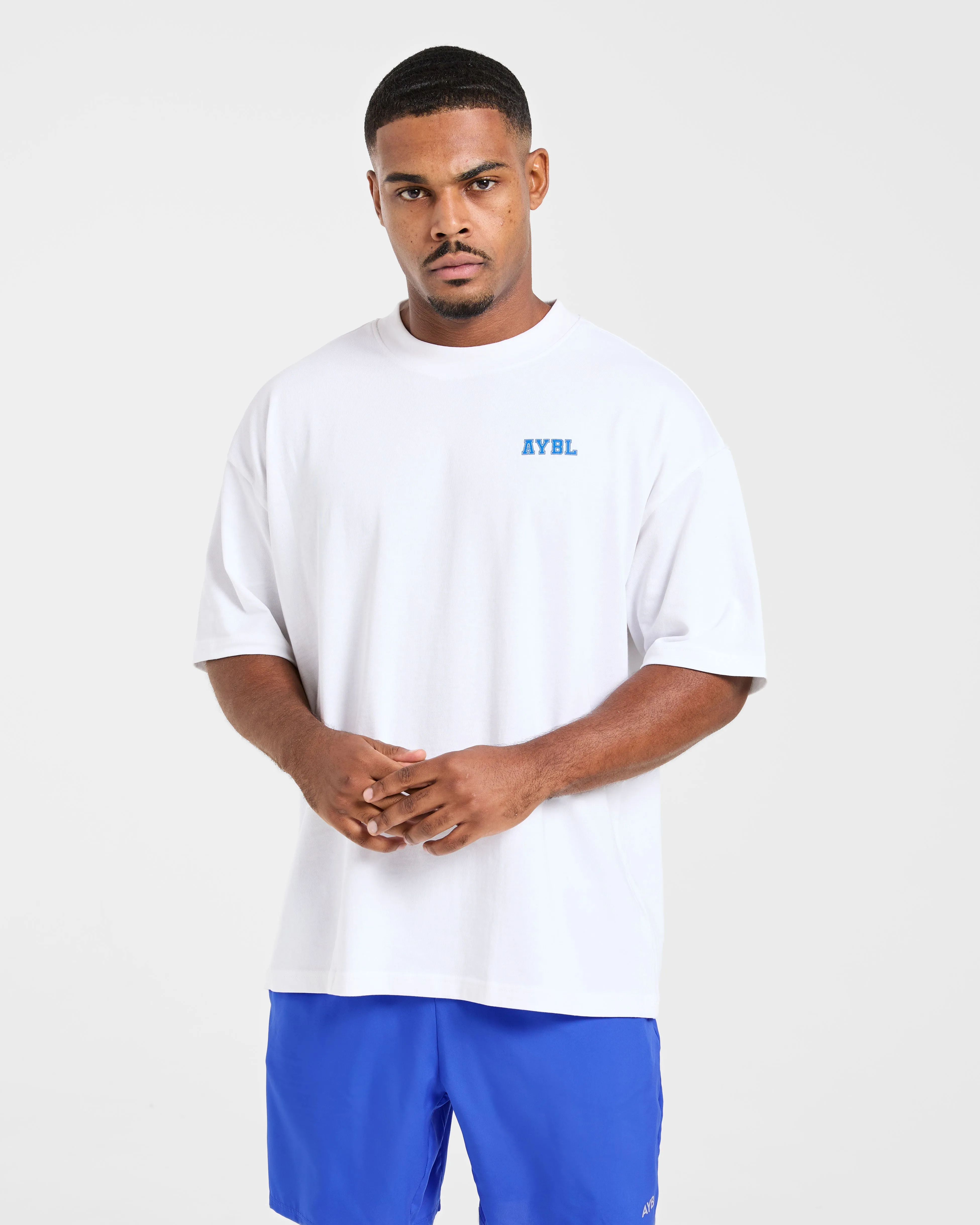Power In Motion Oversized T Shirt - White sold by AYBL product image thumbnail 2