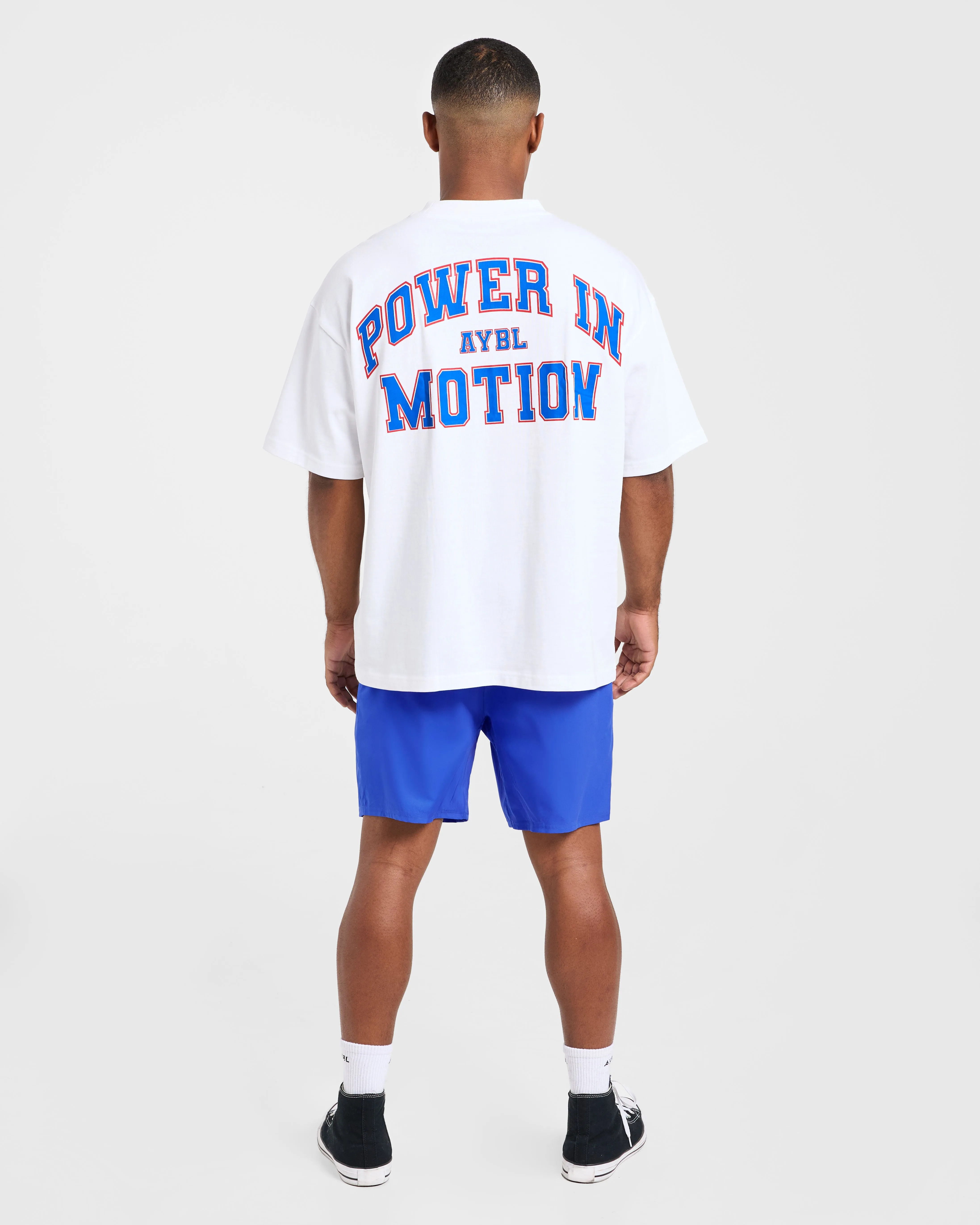 Power In Motion Oversized T Shirt - White sold by AYBL product image thumbnail 4