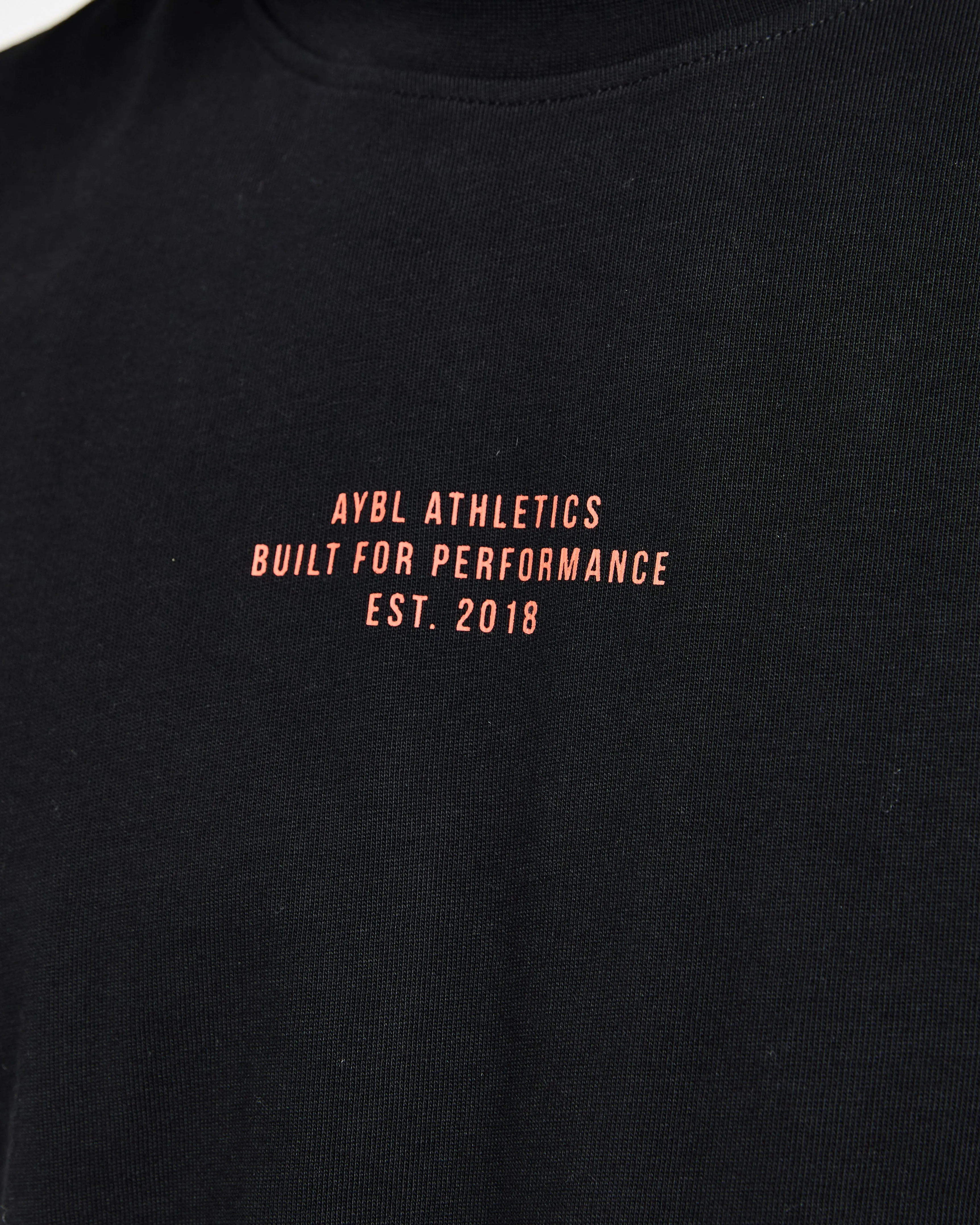 Athletics Performance T Shirt - Black/Orange sold by AYBL product image thumbnail 5
