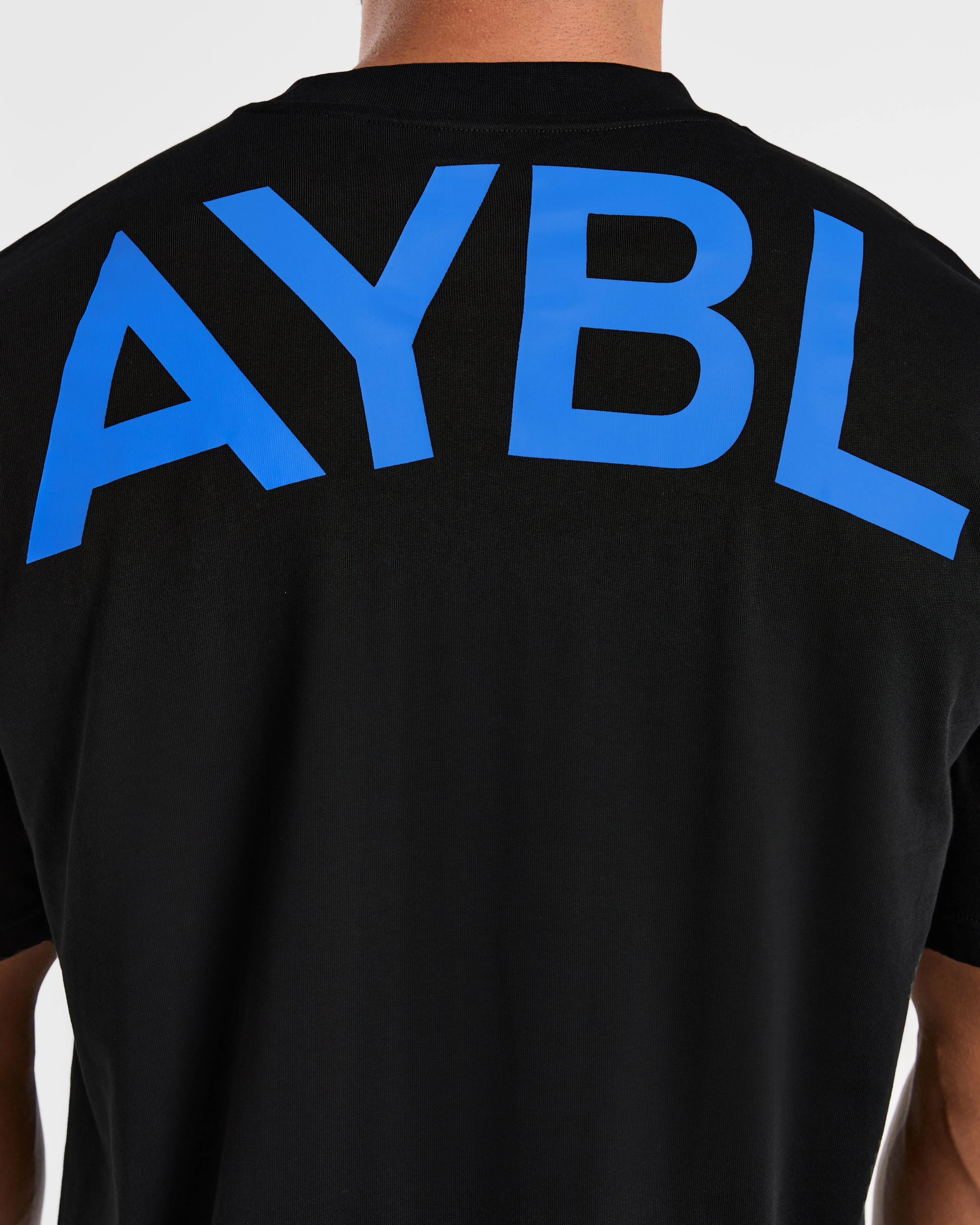 Essential Oversized T Shirt - Black/Cobalt sold by AYBL product image thumbnail 5