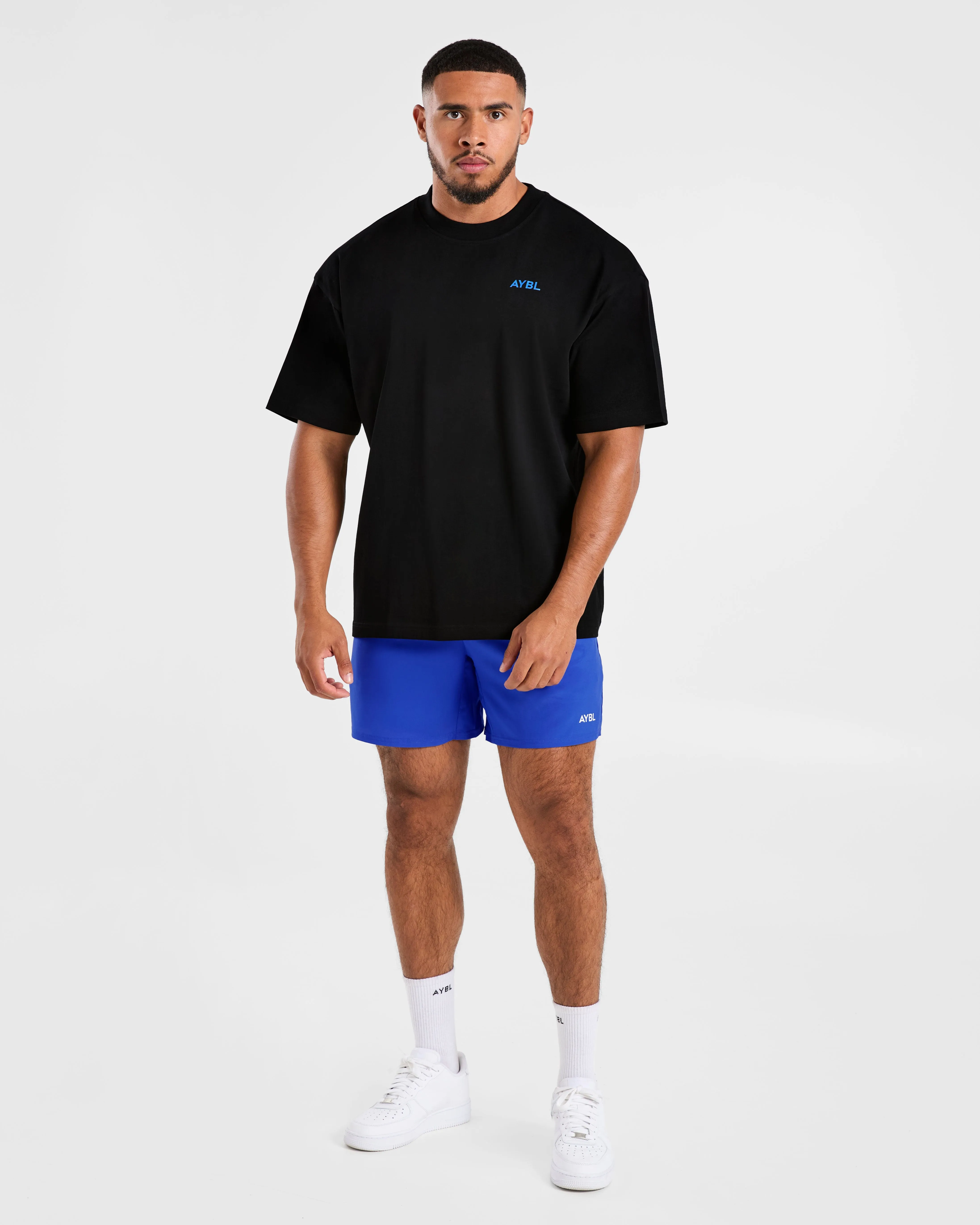 Essential Oversized T Shirt - Black/Cobalt sold by AYBL product image thumbnail 3