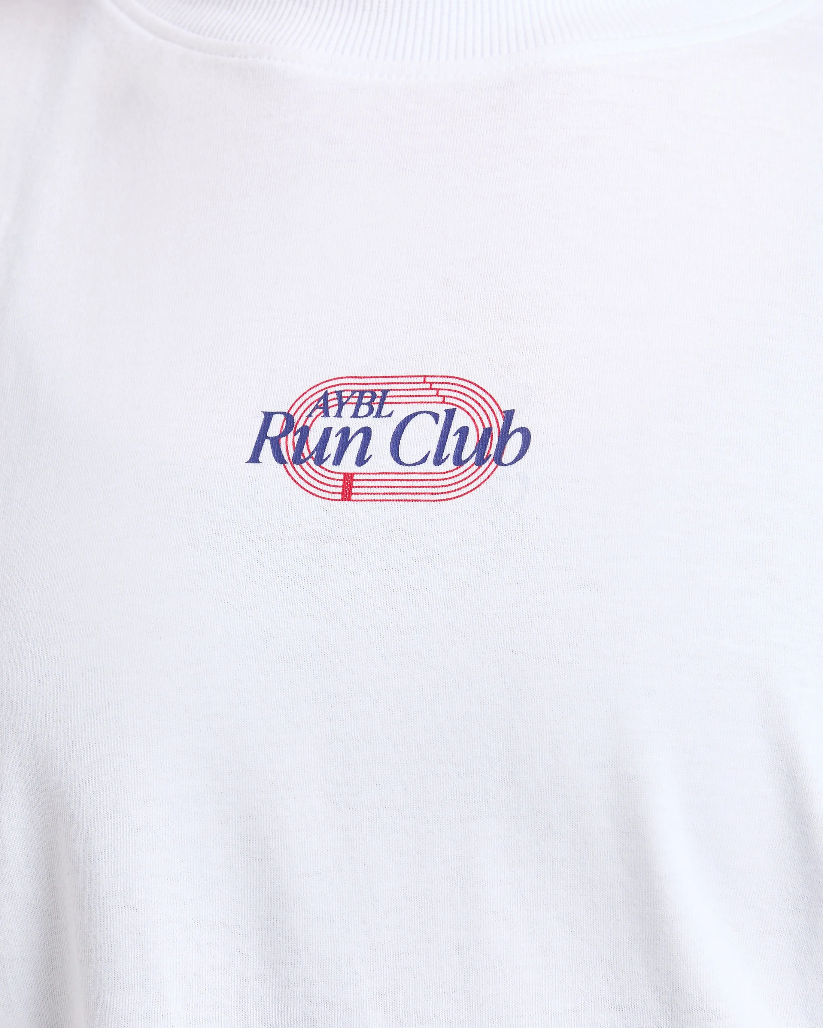 Run Club Oversized T Shirt - White sold by AYBL product image thumbnail 5