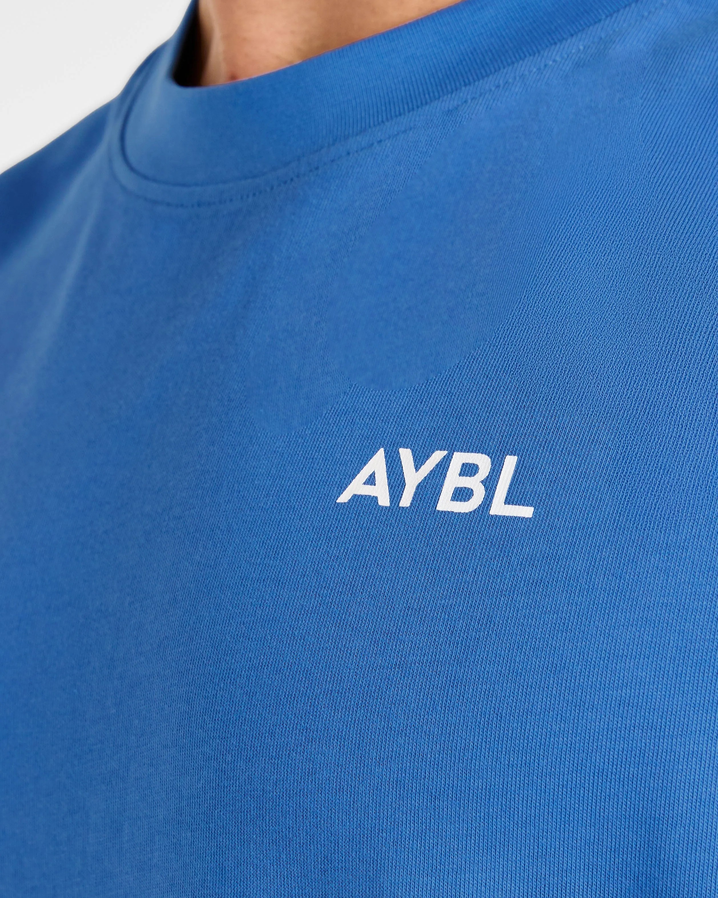 Essential Oversized Graphic Tank - Cobalt sold by AYBL product image thumbnail 5