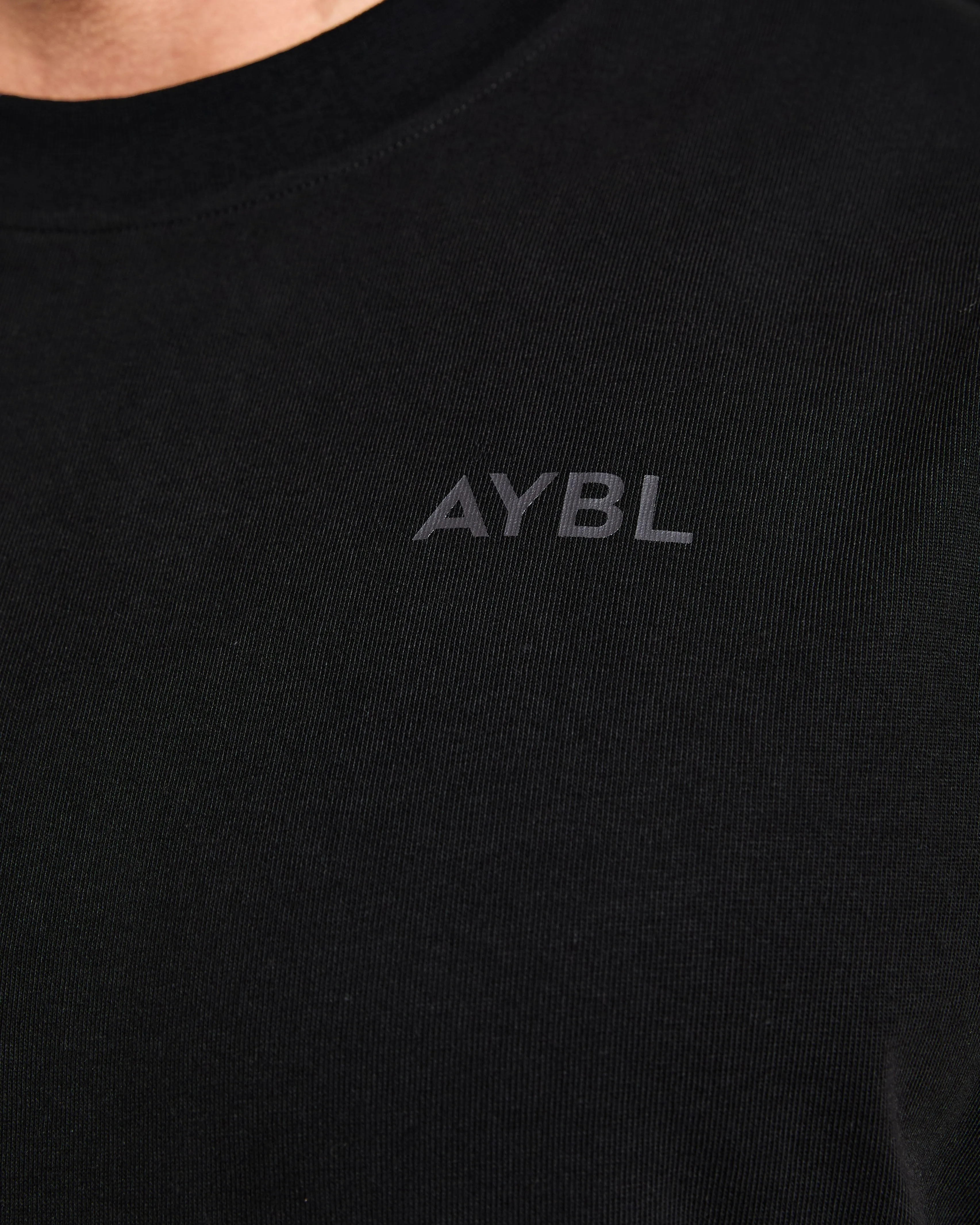 Essential Oversized Graphic Tank - Black sold by AYBL product image thumbnail 5