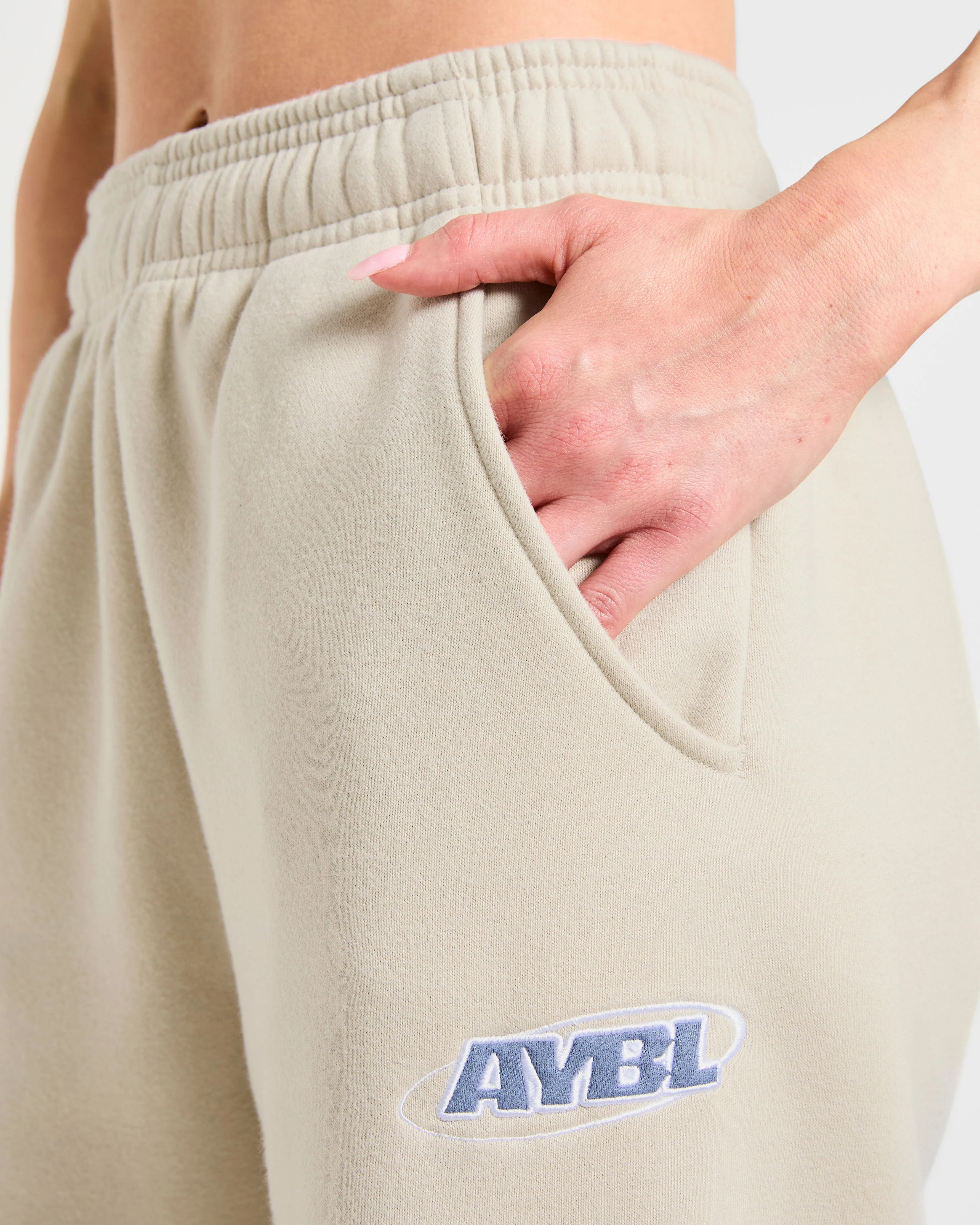 Sports Essentials Oversized Straight Leg Joggers - Sand sold by AYBL product image thumbnail 5