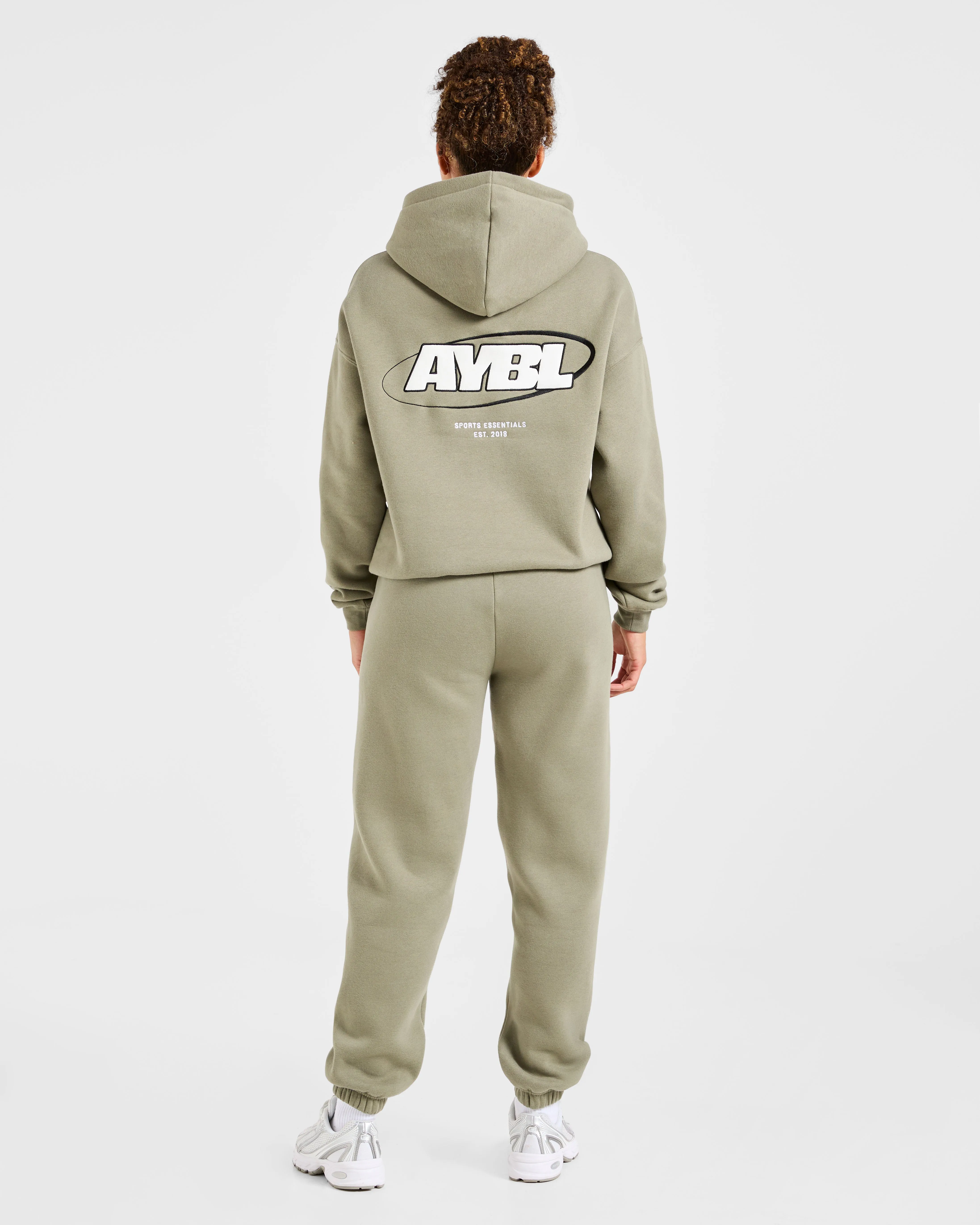 Sports Essentials Oversized Joggers - Muted Olive sold by AYBL product image thumbnail 3