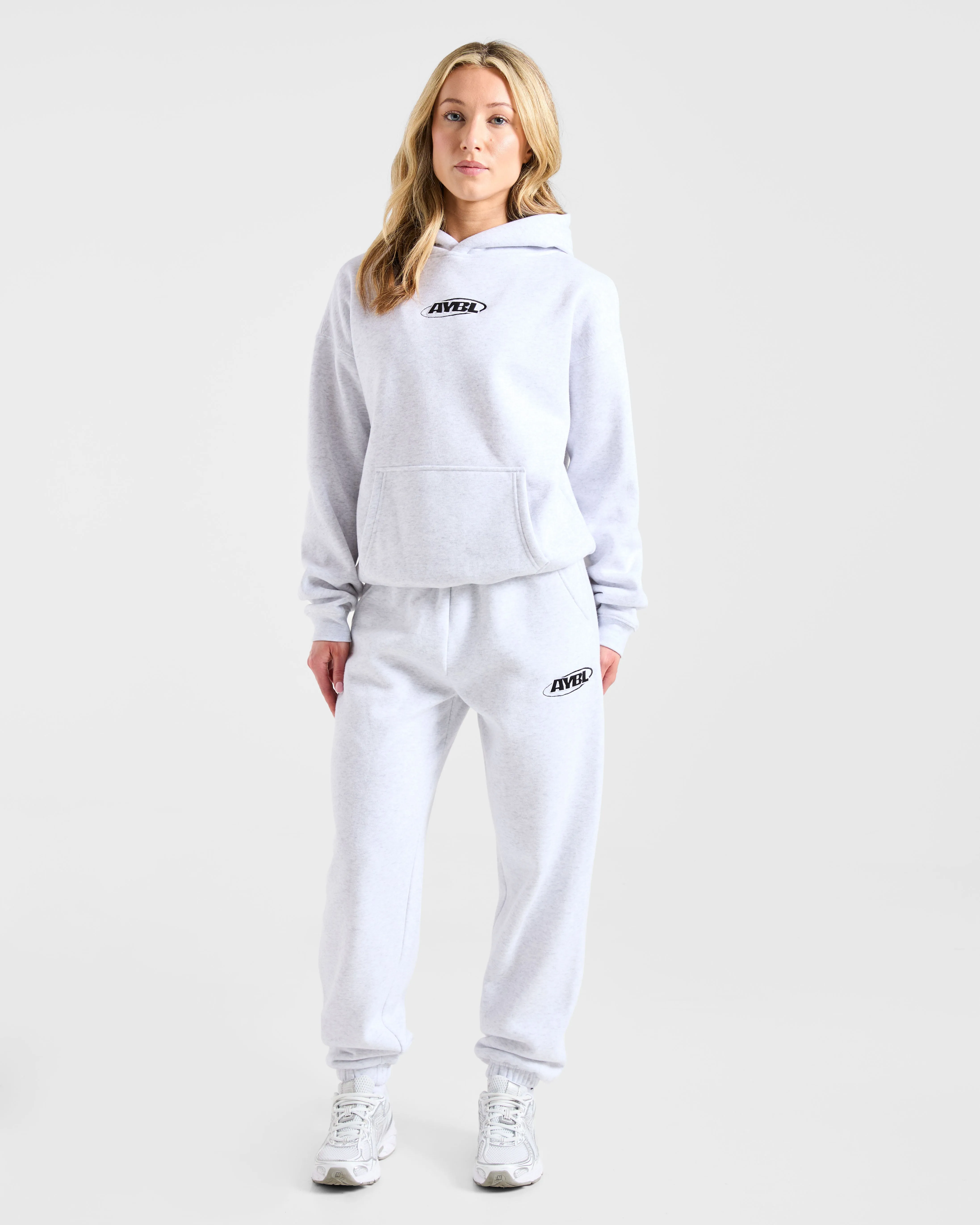 Sports Essentials Oversized Joggers - Heather Grey/Black sold by AYBL product image thumbnail 3