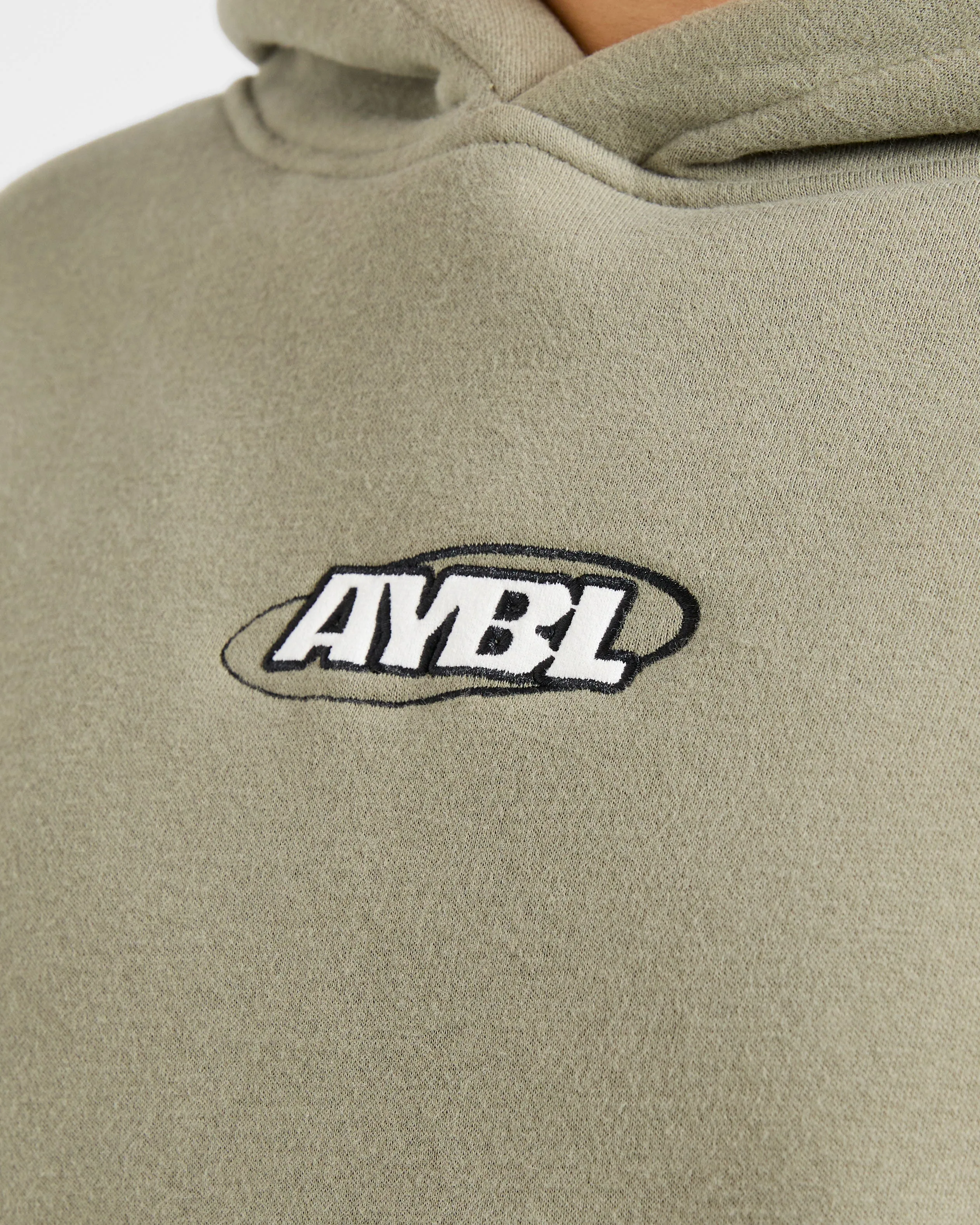Sports Essentials Oversized Hoodie - Muted Olive sold by AYBL product image thumbnail 5